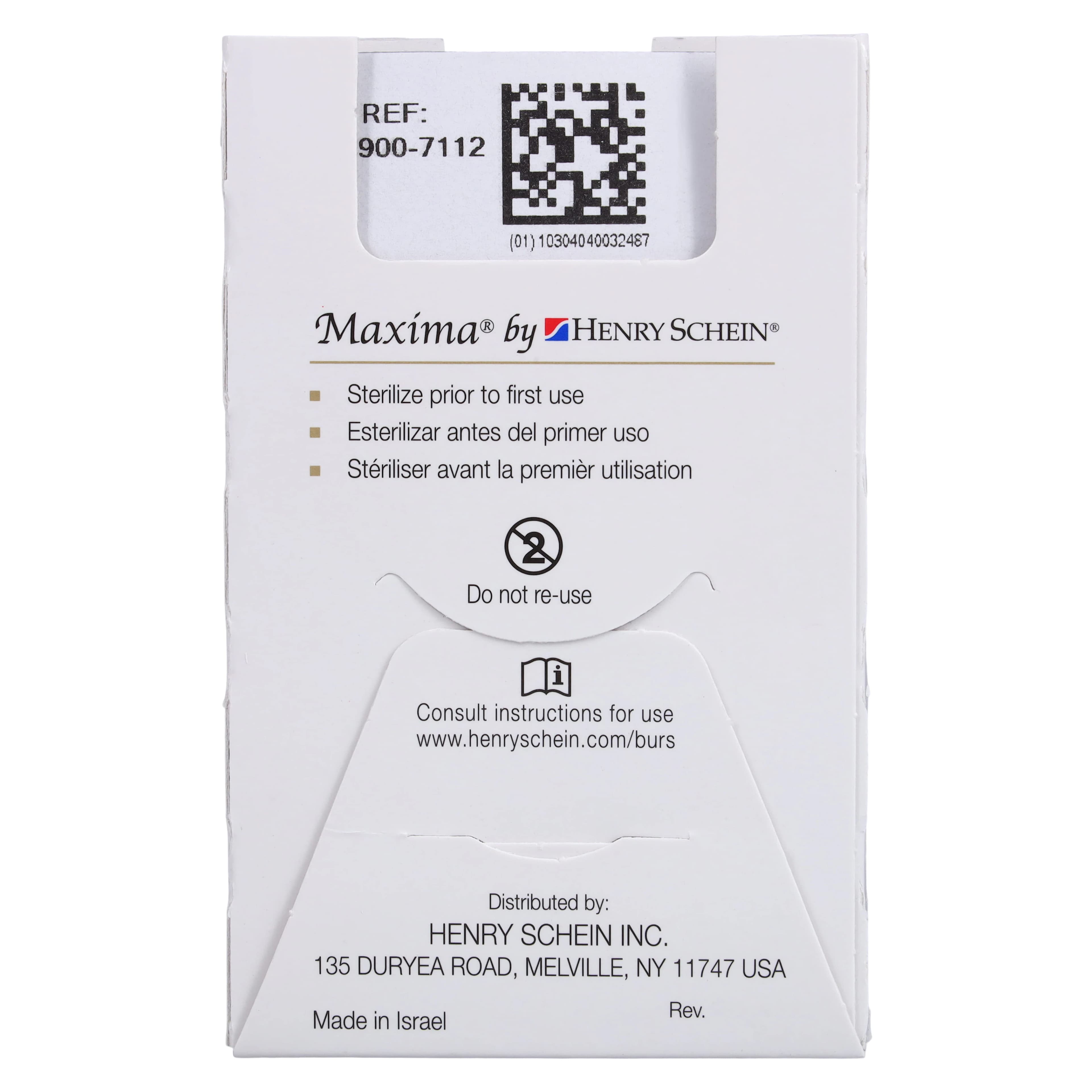 Maxima Diamond FG 806-012C Inverted Cone with Collar Friction Grip Bur, Coarse, 2.2 mm, 5/Pack thumbnail 6