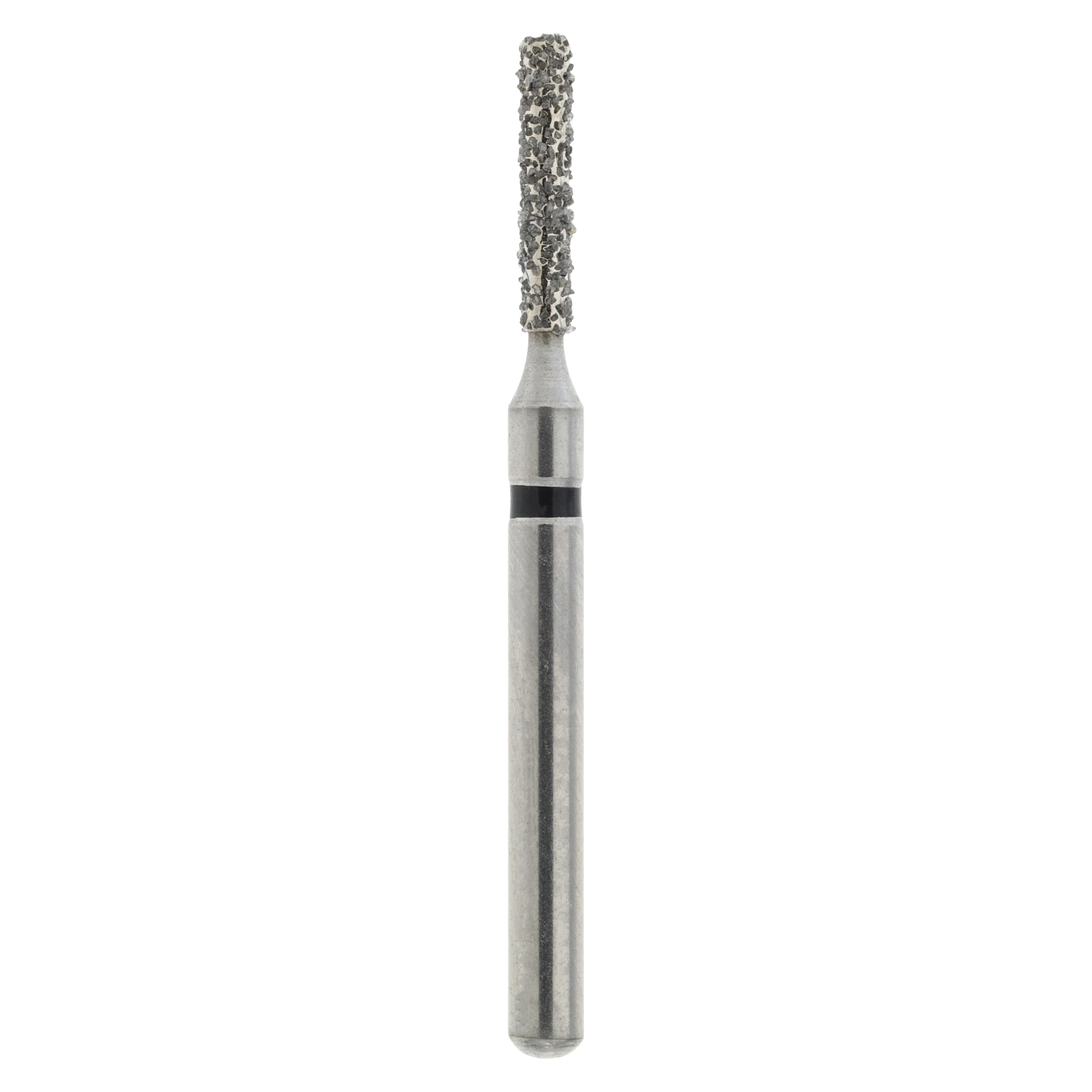 Maxima Diamond FG 836-012SC Flat End Cylinder Bur, Super Coarse, Friction Grip, 6.0 mm, 5/Pack - Maxima Diamond FG 836-012SC - Image 1