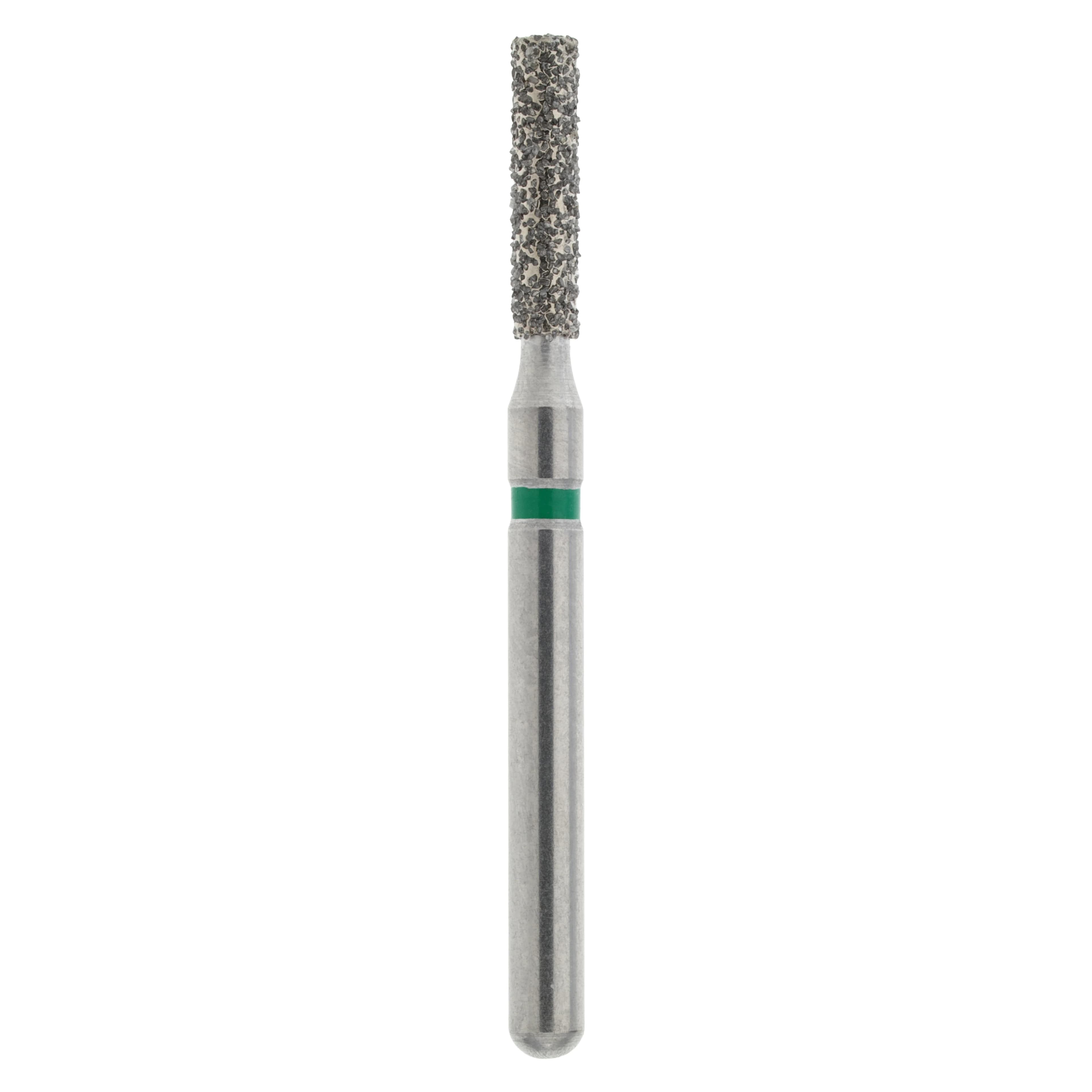 Maxima Diamond FG 836-014C Friction Grip Coarse Flat End Cylinder Bur, 6.0 mm, 5/Pack - Maxima Diamond FG 836-014C - Image 1