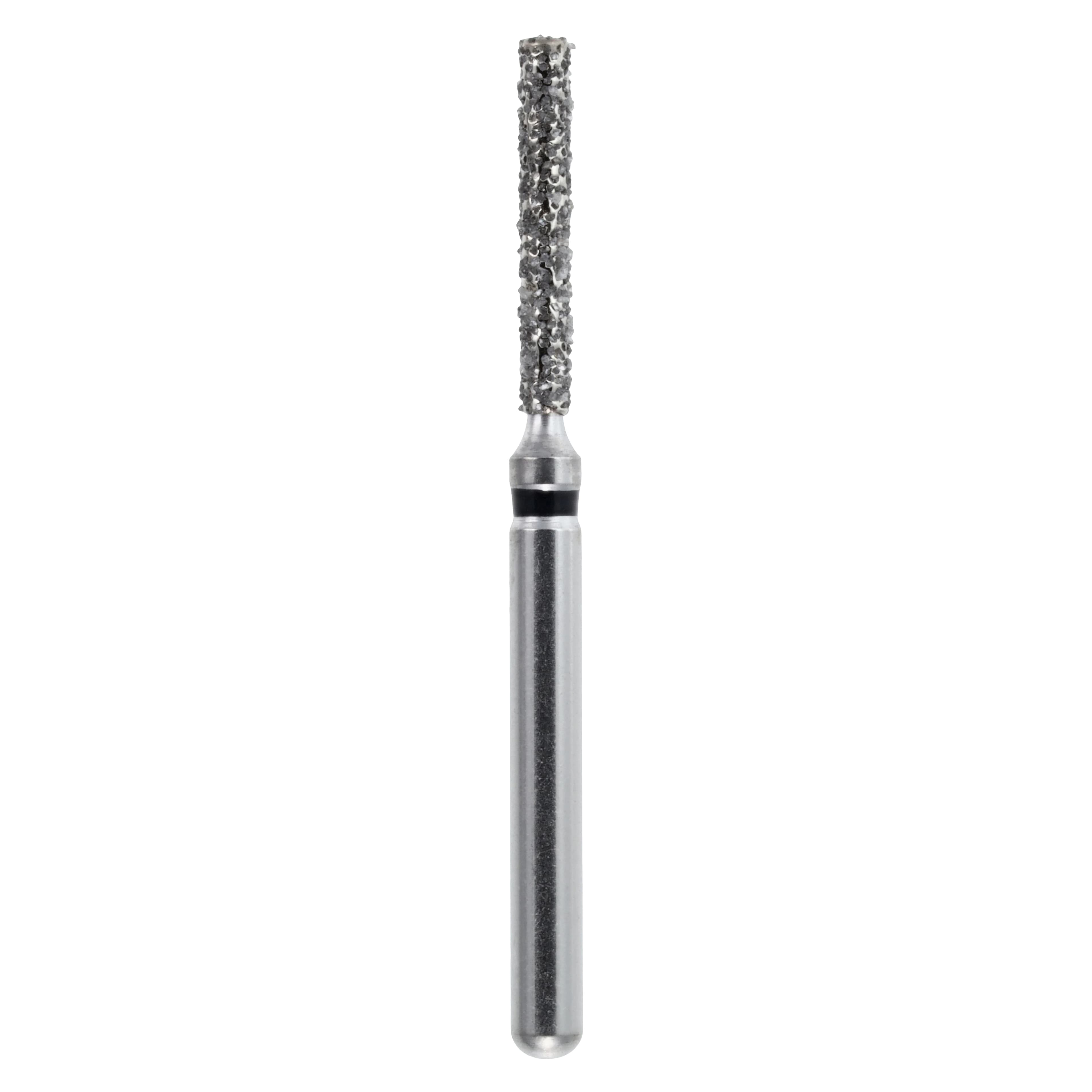 Maxima Diamond FG 837-012SC Flat End Cylinder Bur, Super Coarse, Friction Grip, 8.0 mm, 5/Pack - Maxima Diamond FG 837-012SC - Image 1