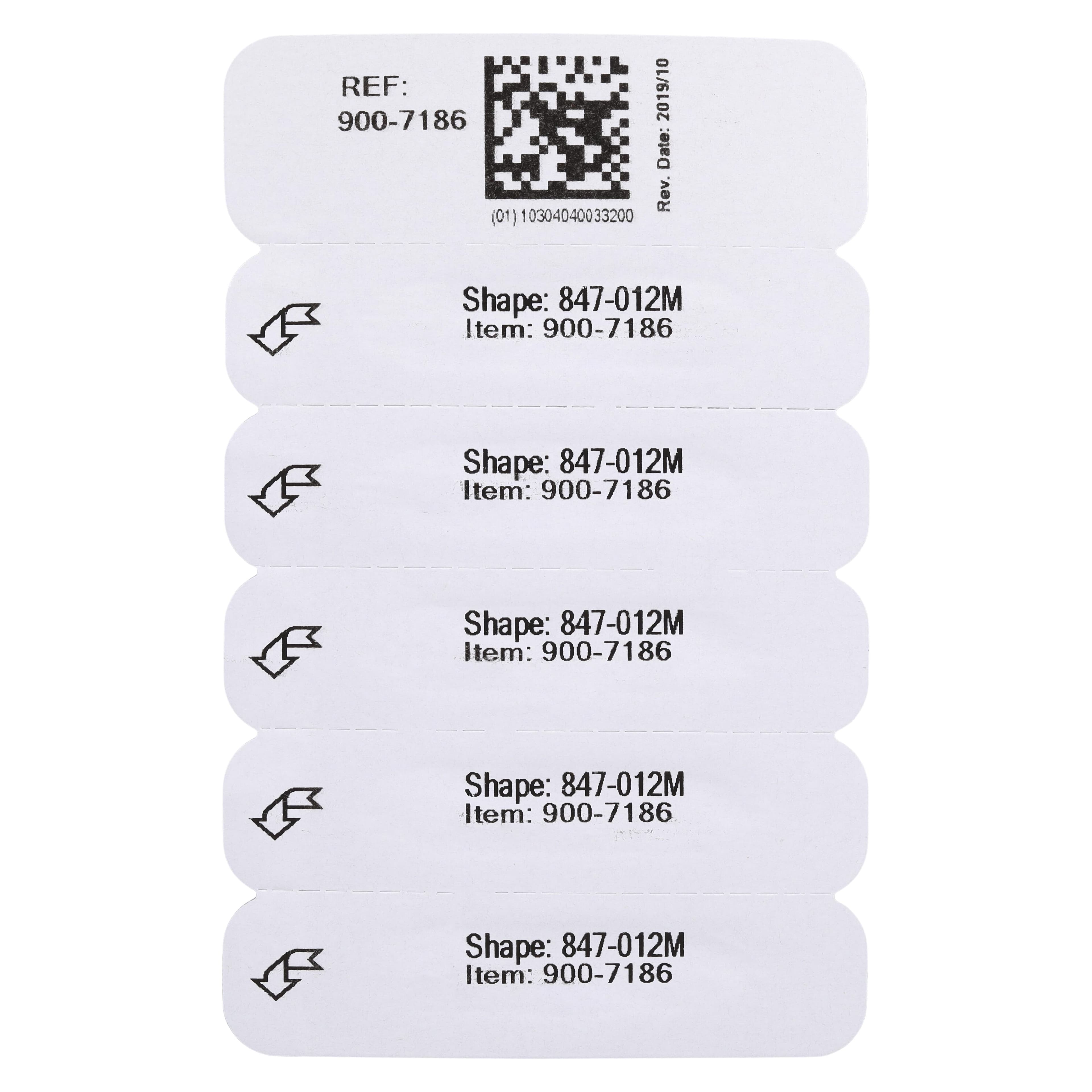 Maxima Diamond FG 847-012M Friction Grip Medium Flat End Taper Bur, 8.0 mm, 5/Package thumbnail 5