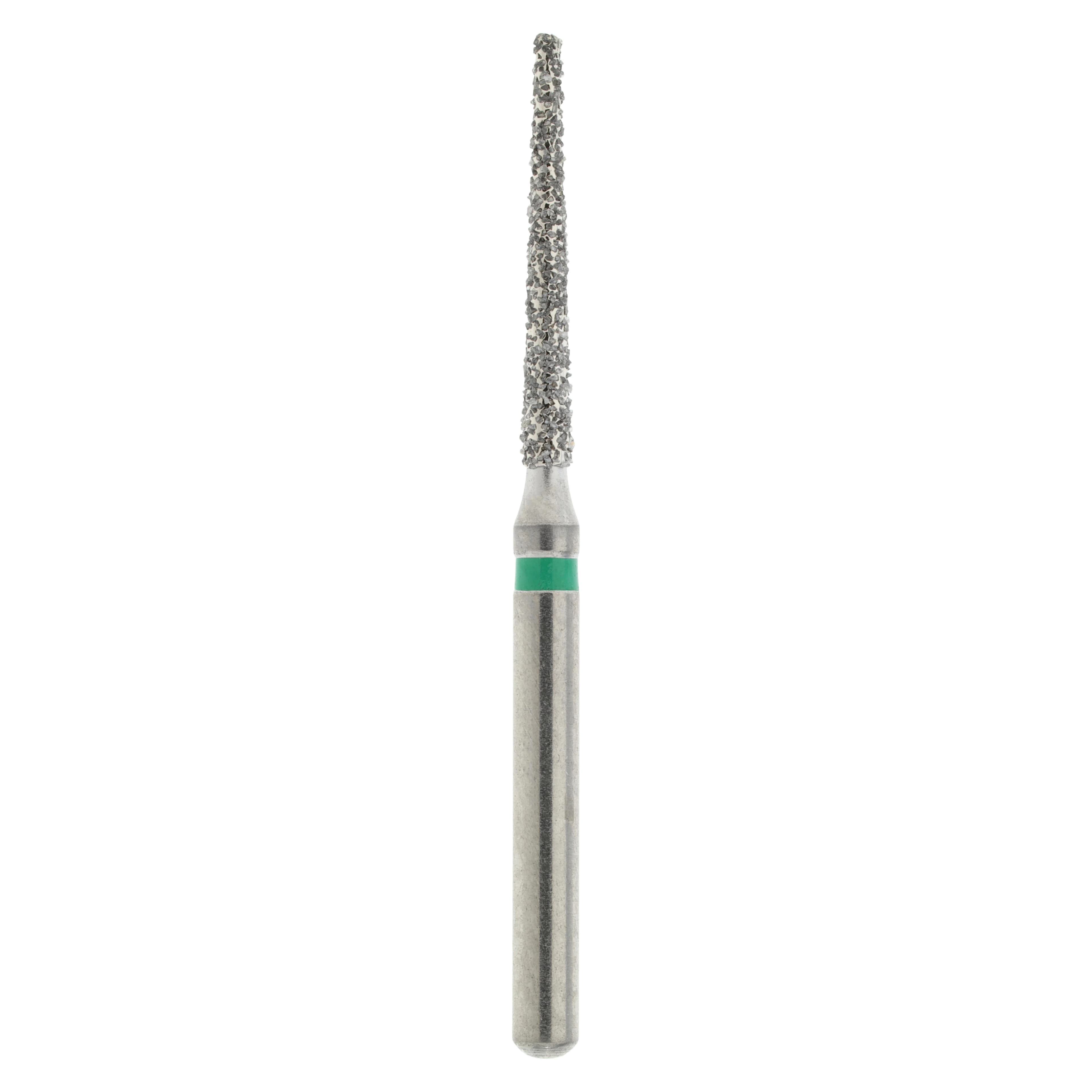 Maxima Diamond FG 848-012C Friction Grip Coarse Flat End Taper Bur, 10.0 mm, 5/Package - Maxima Diamond FG 848-012C - Image 1