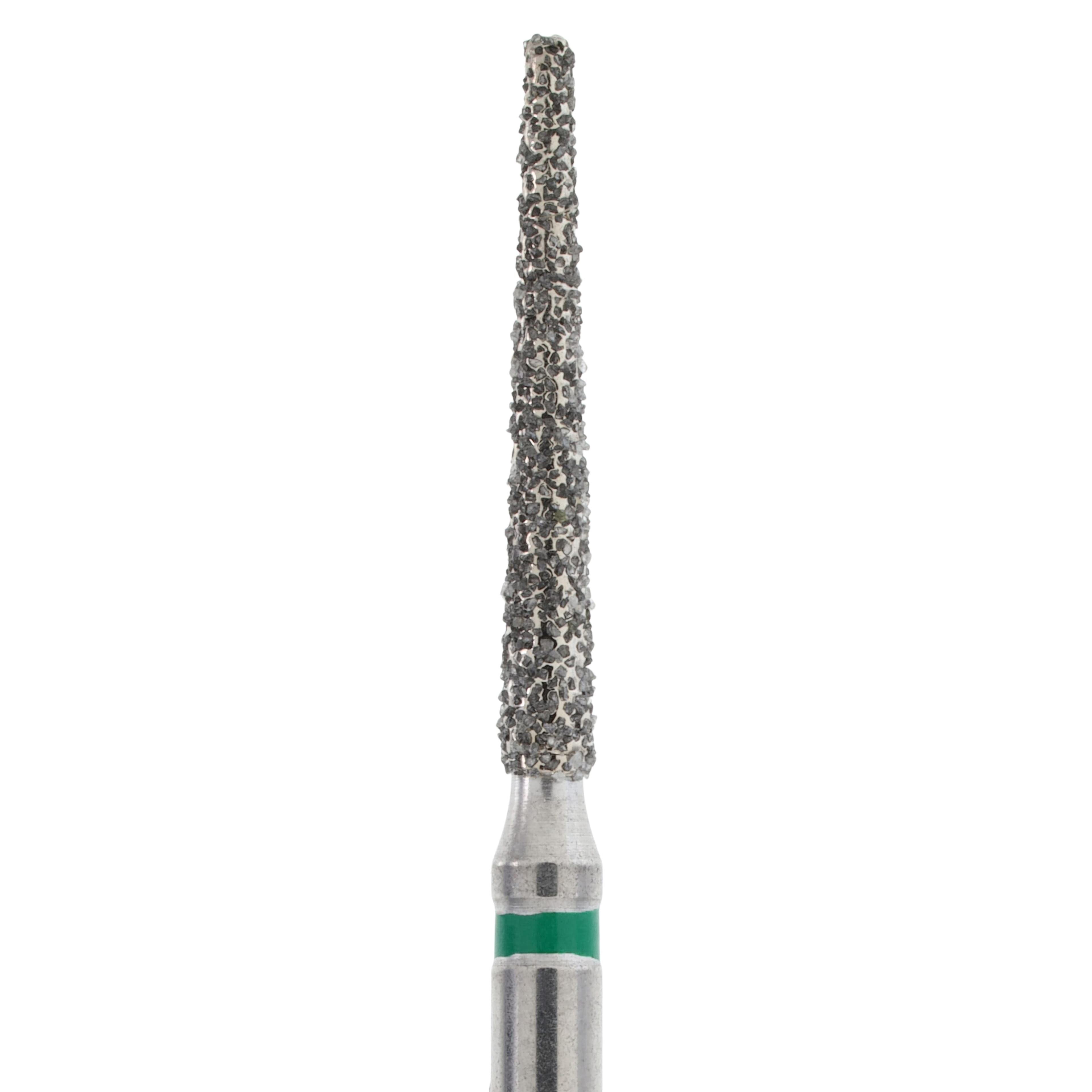Maxima Diamond FG 848-014C Friction Grip Coarse Flat End Taper Bur, 10.0 mm, 5/Package thumbnail 3