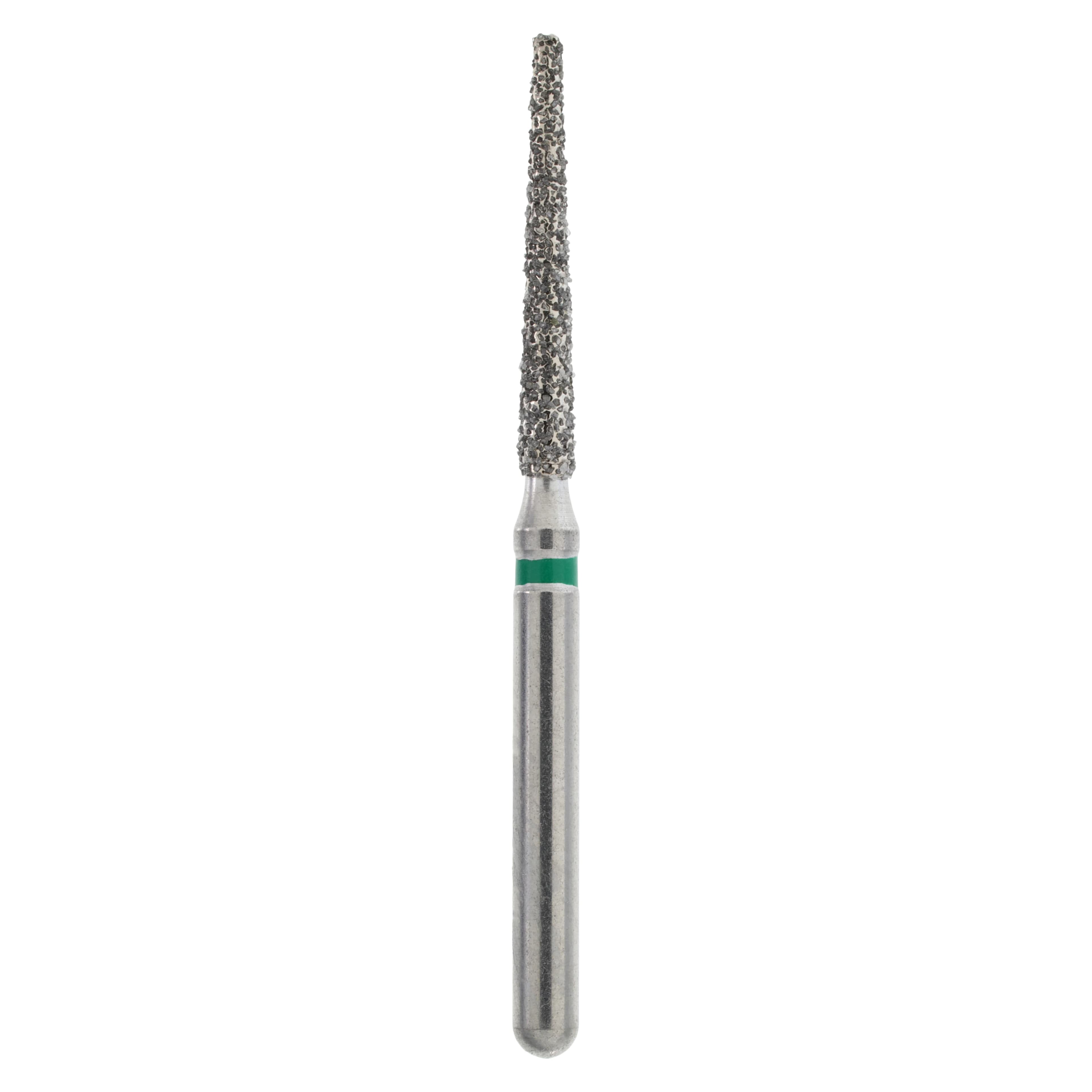 Maxima Diamond FG 848-014C Friction Grip Coarse Flat End Taper Bur, 10.0 mm, 5/Package - Maxima Diamond FG 848-014C - Image 1