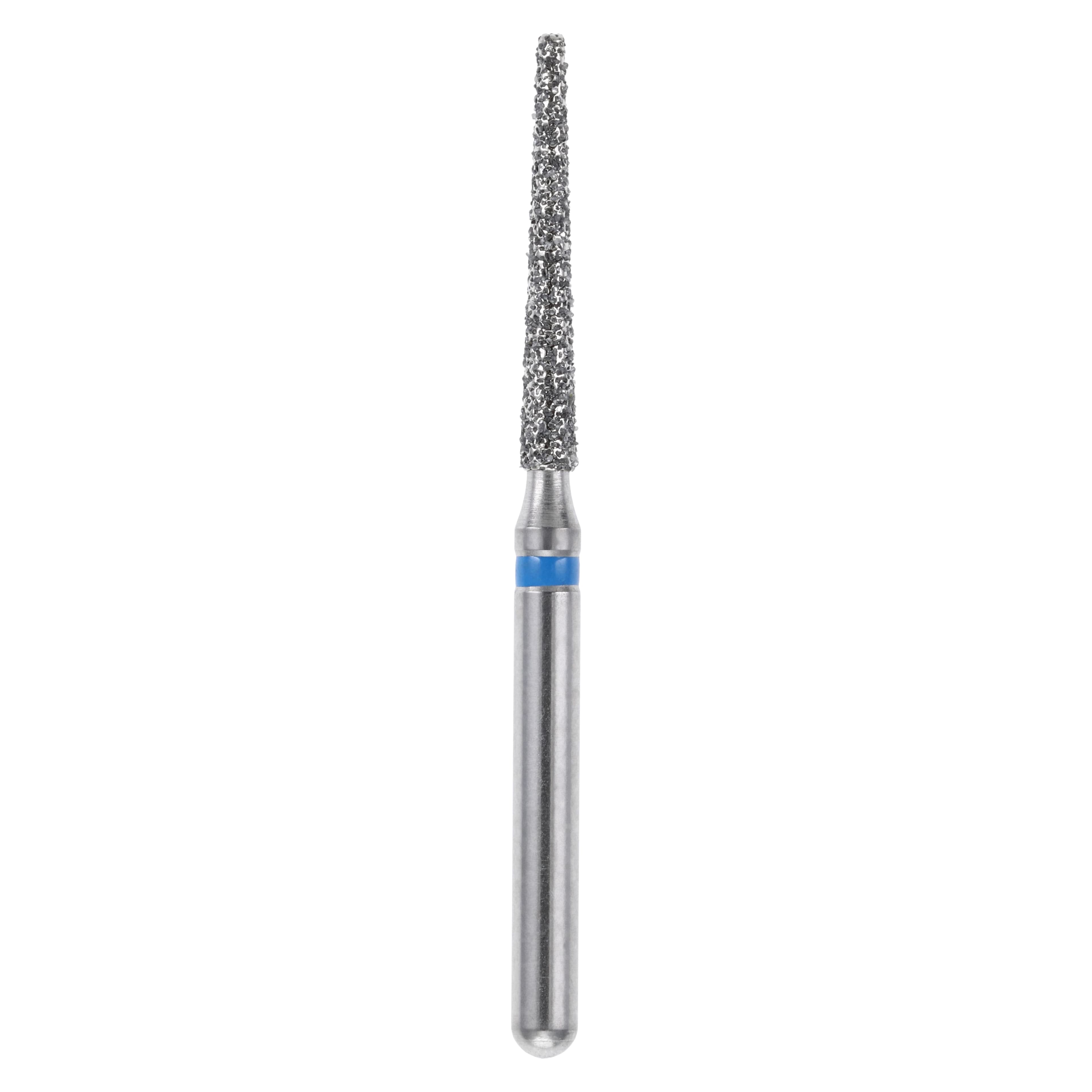 Maxima Diamond FG 848-014M Friction Grip Medium Flat End Taper Bur, 10.0 mm, 5/Package - Maxima Diamond FG 848-014M - Image 1