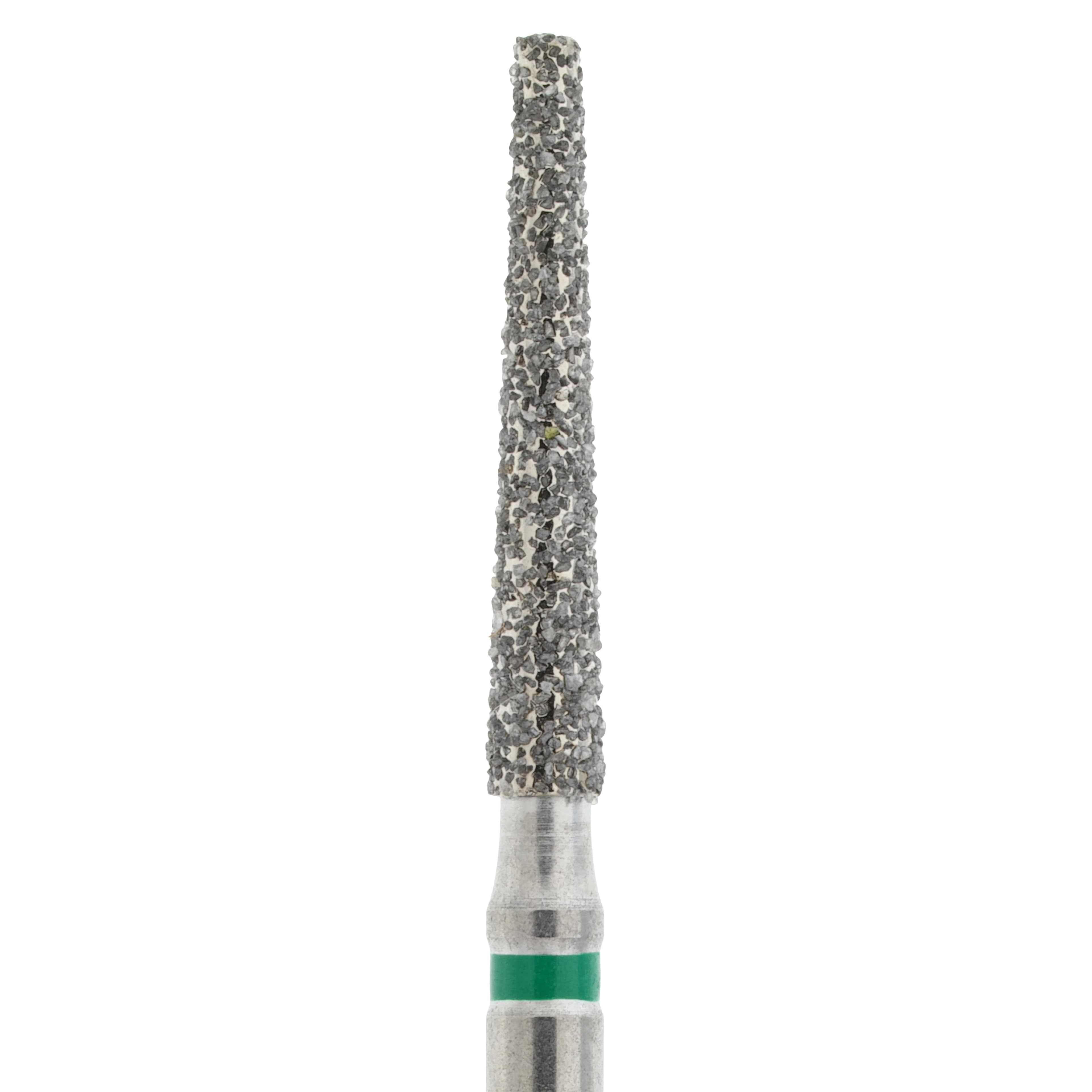Maxima Diamond FG 848-016C Friction Grip Coarse Flat End Taper Bur, 10.0 mm, 5/Package thumbnail 3