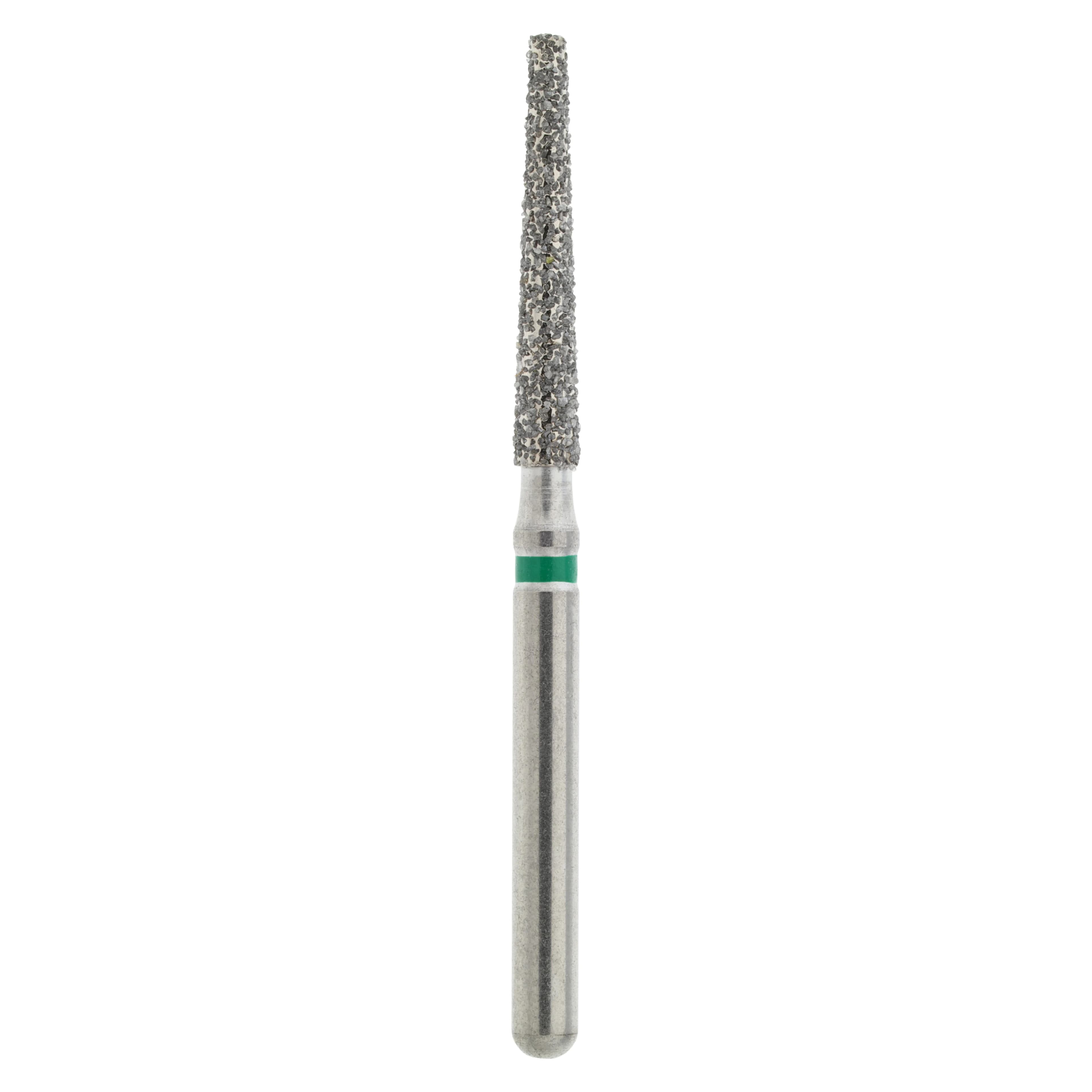 Maxima Diamond FG 848-016C Friction Grip Coarse Flat End Taper Bur, 10.0 mm, 5/Package - Maxima Diamond FG 848-016C - Image 1