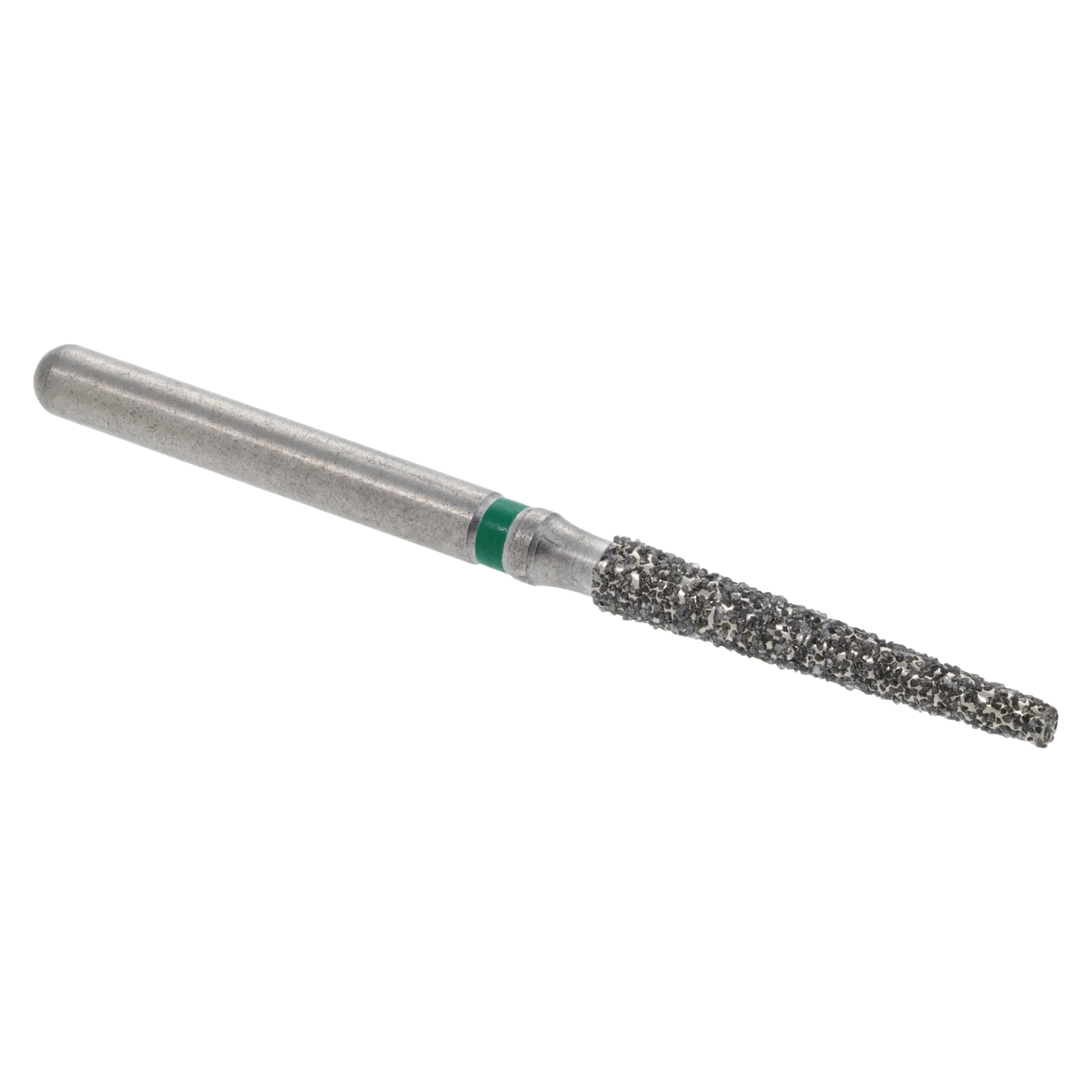 Maxima Diamond FG 848-016C Friction Grip Coarse Flat End Taper Bur, 10.0 mm, 5/Package thumbnail 2