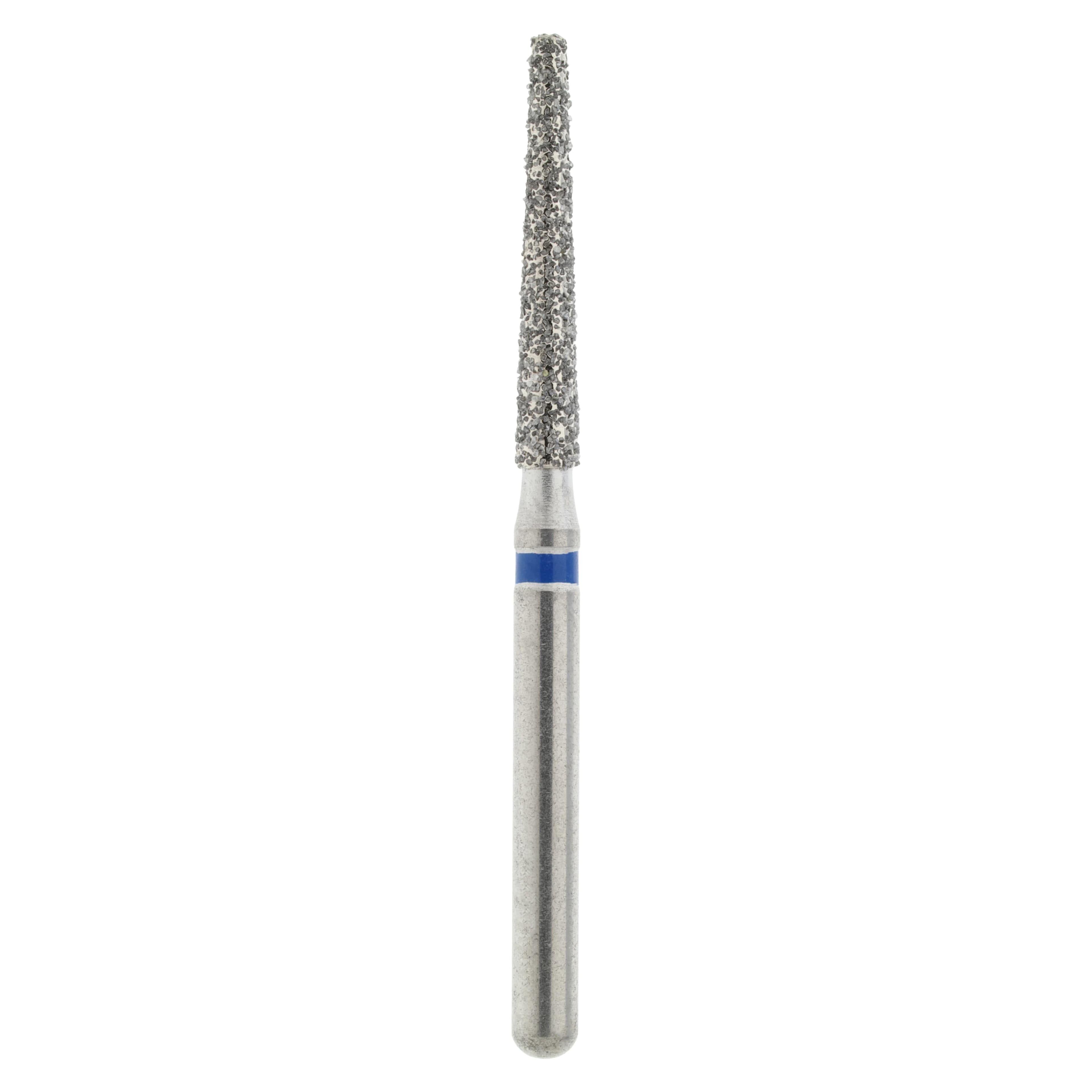 Maxima Diamond FG 848-016M Friction Grip Medium Flat End Taper Bur, 10.0 mm, 5/Package - Maxima Diamond FG 848-016M - Image 1