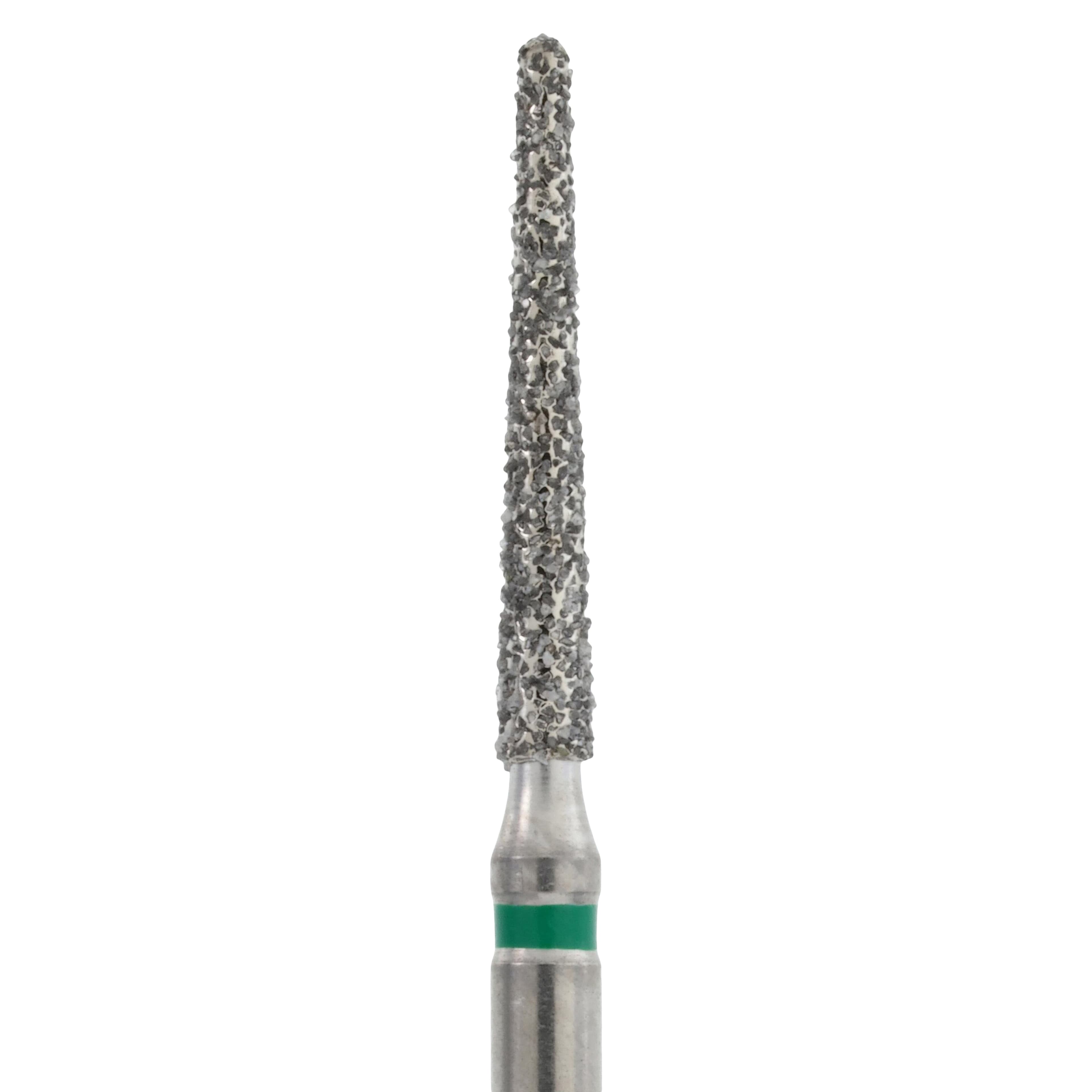 Maxima Diamond FG 850-014C Friction Grip Coarse Round End Taper Bur, 10.0 mm, 5/Package thumbnail 3