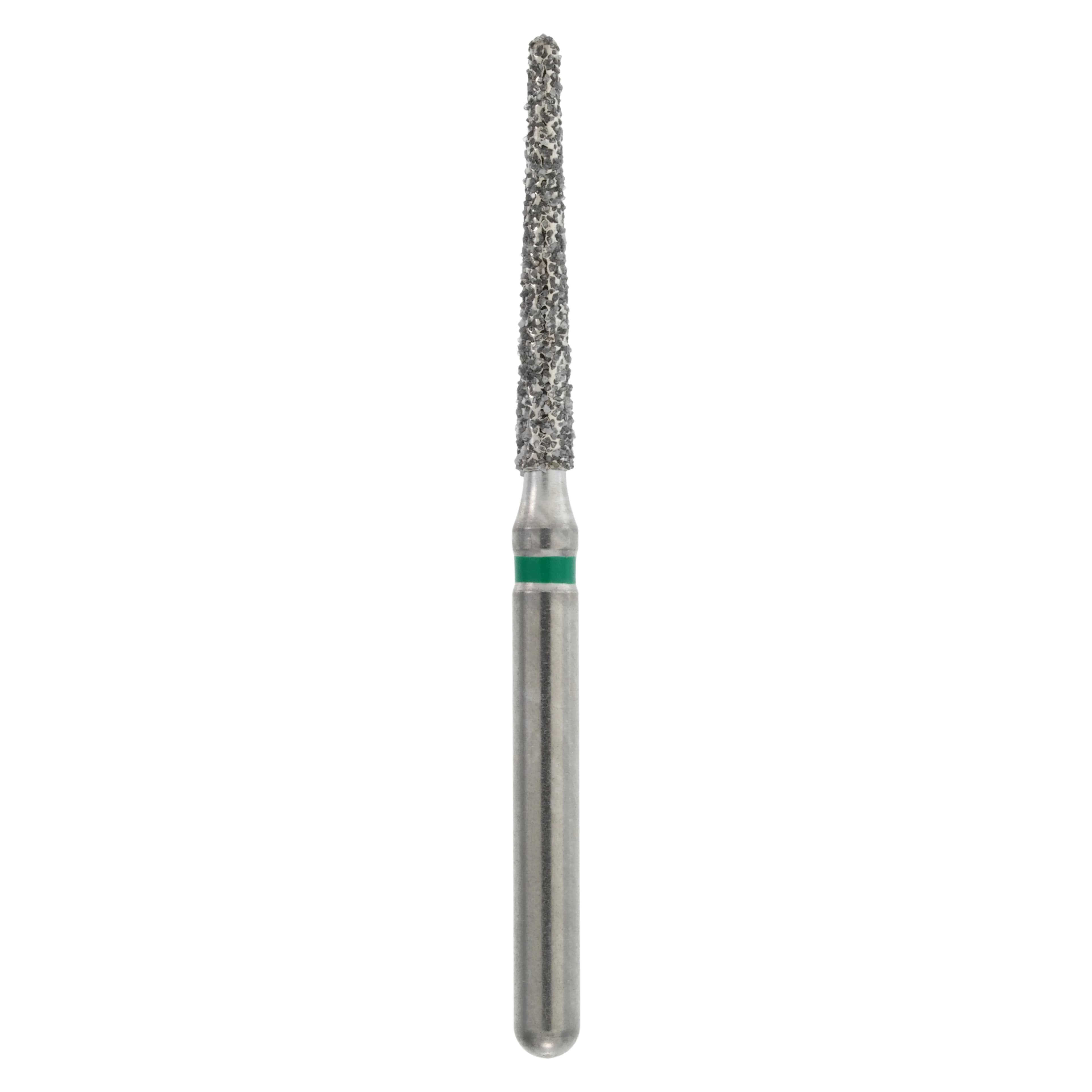 Maxima Diamond FG 850-014C Friction Grip Coarse Round End Taper Bur, 10.0 mm, 5/Package - Maxima Diamond FG 850-014C - Image 1