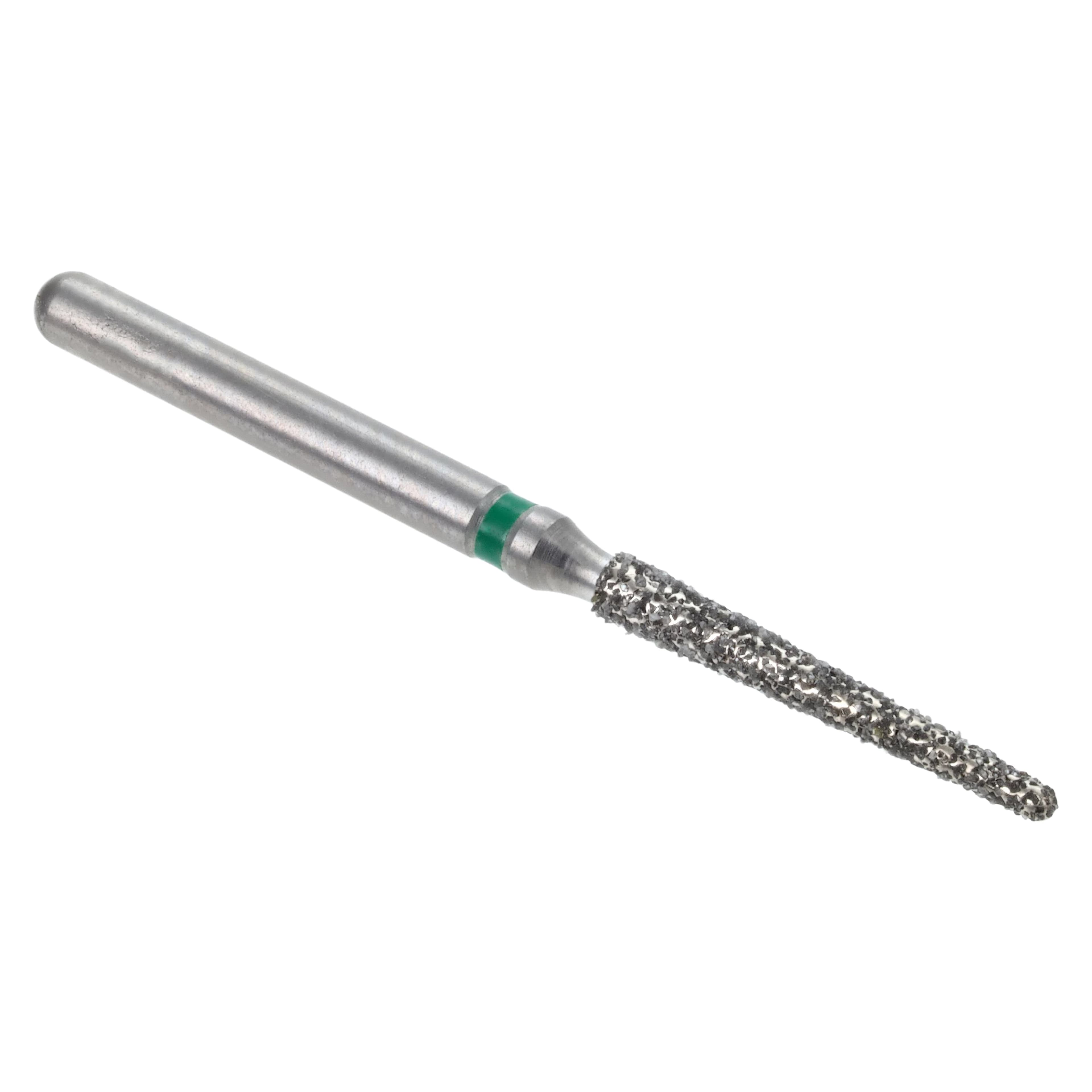 Maxima Diamond FG 850-014C Friction Grip Coarse Round End Taper Bur, 10.0 mm, 5/Package thumbnail 2