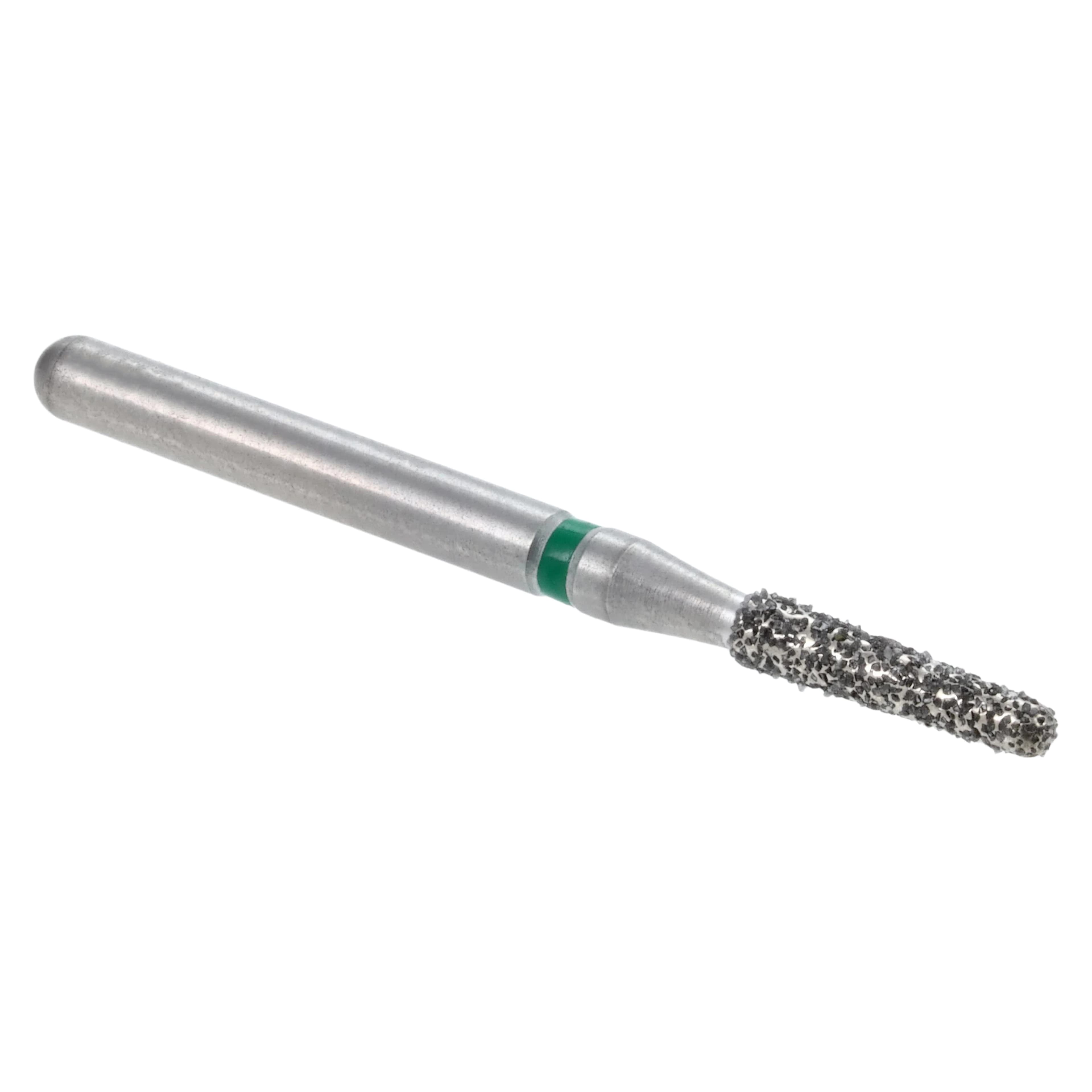 Maxima Diamond FG 855-014C Friction Grip Coarse Round End Taper Bur, 6.5 mm, 5/Pack thumbnail 2
