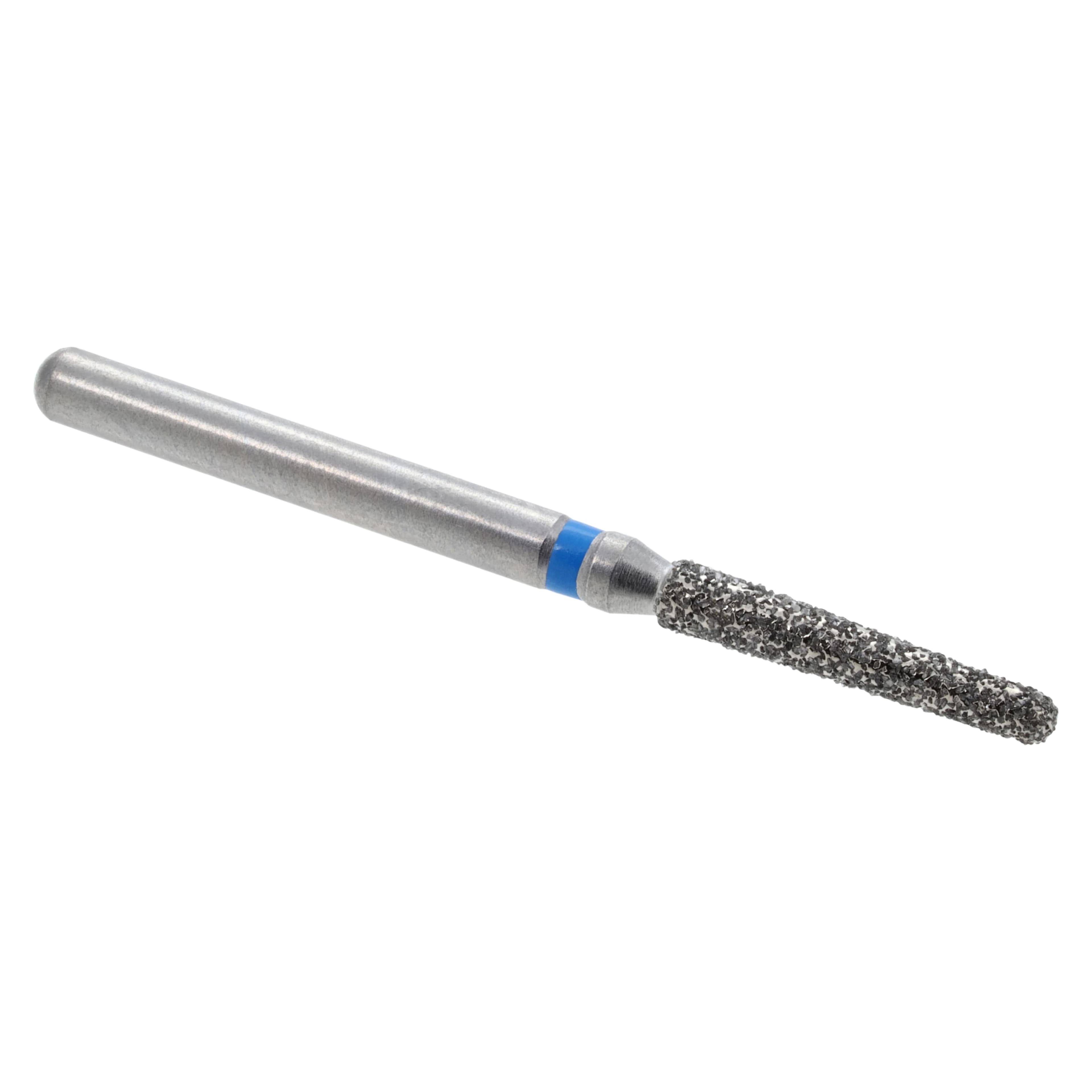Maxima Diamond FG 856-014M Round End Taper Bur, Friction Grip, Medium, 8.0 mm, 5/Package thumbnail 2