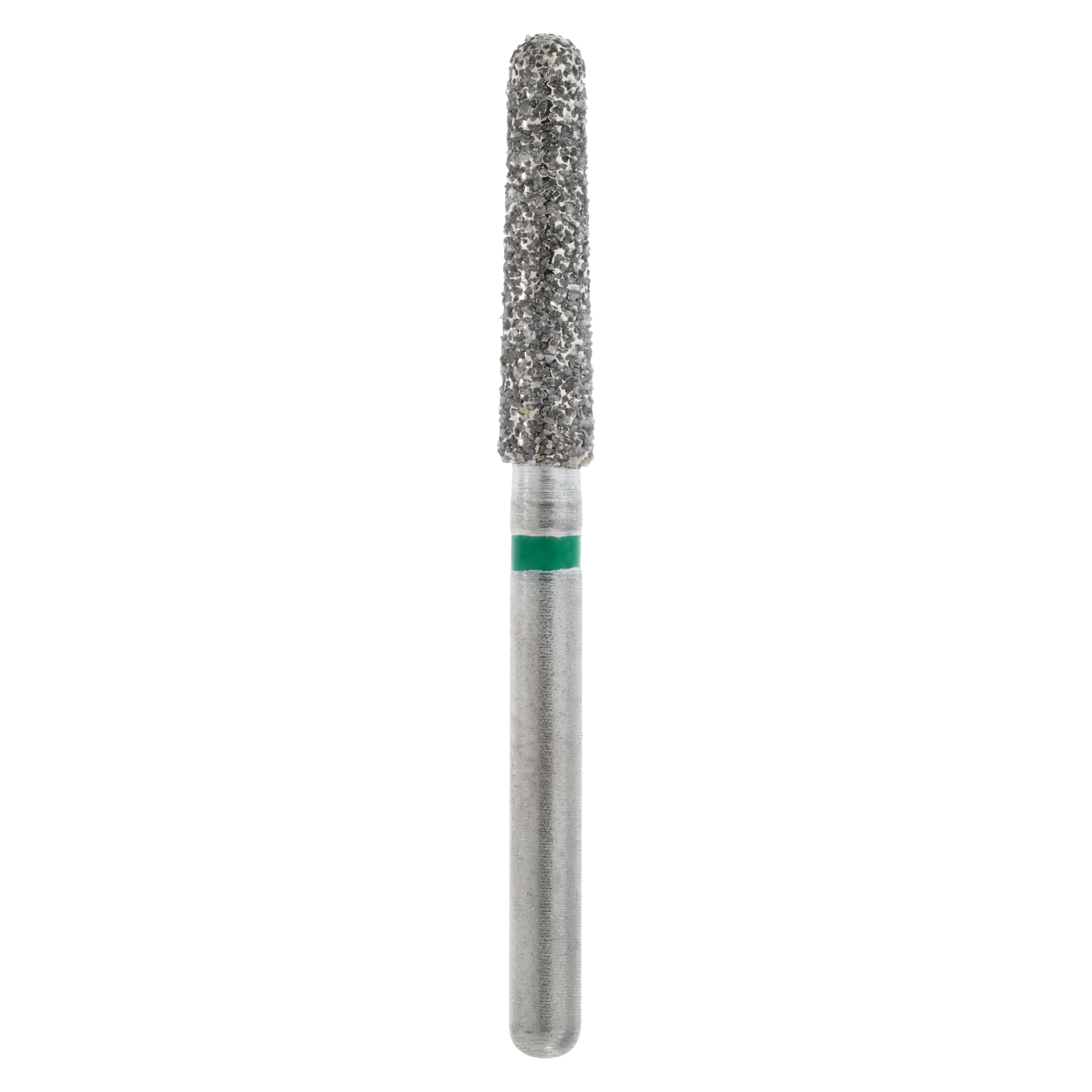 Maxima Diamond FG 856L-020C Friction Grip Coarse Round End Taper Bur, 9.0 mm, 5/Package - Maxima Diamond FG 856L-020C - Image 1