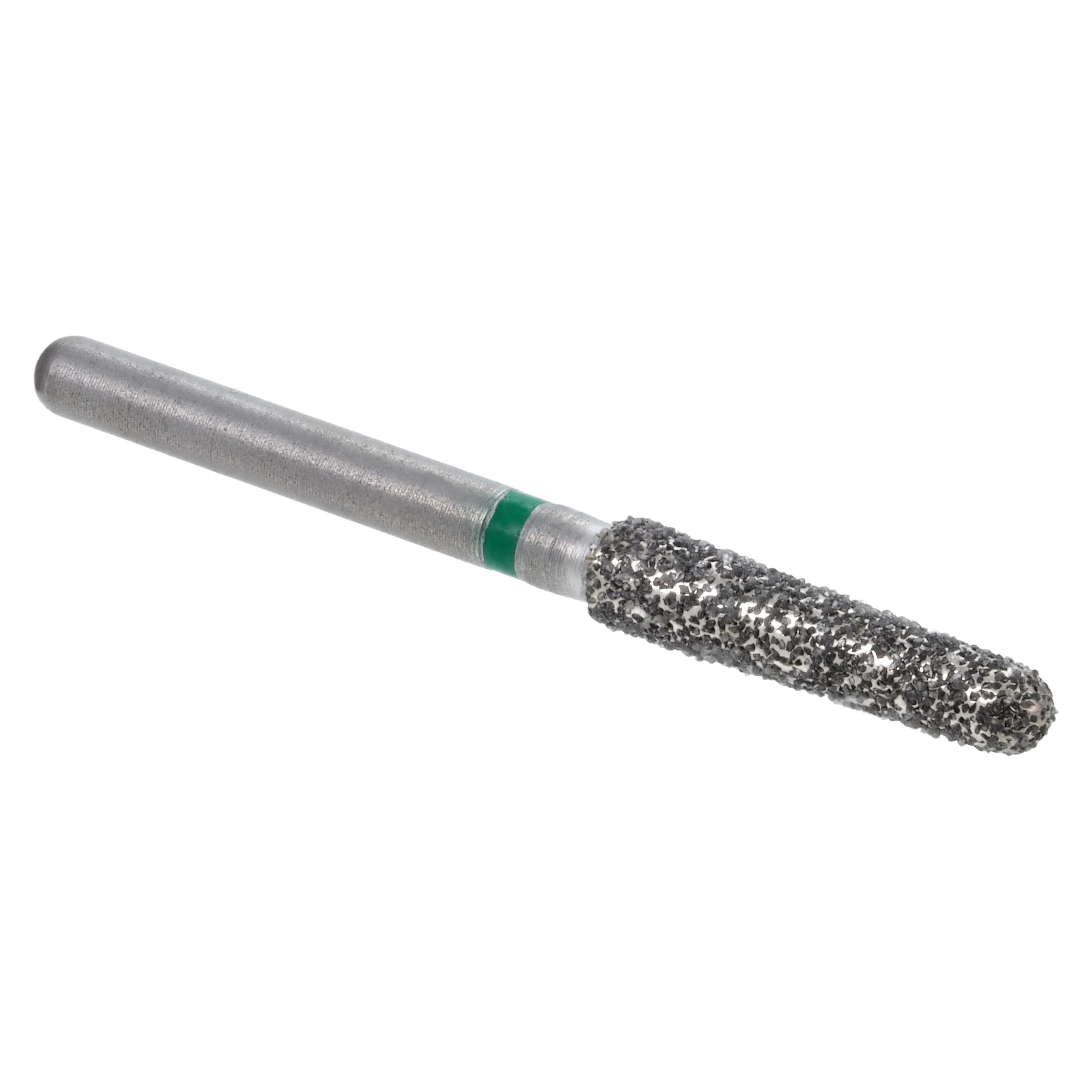 Maxima Diamond FG 856L-020C Friction Grip Coarse Round End Taper Bur, 9.0 mm, 5/Package thumbnail 2