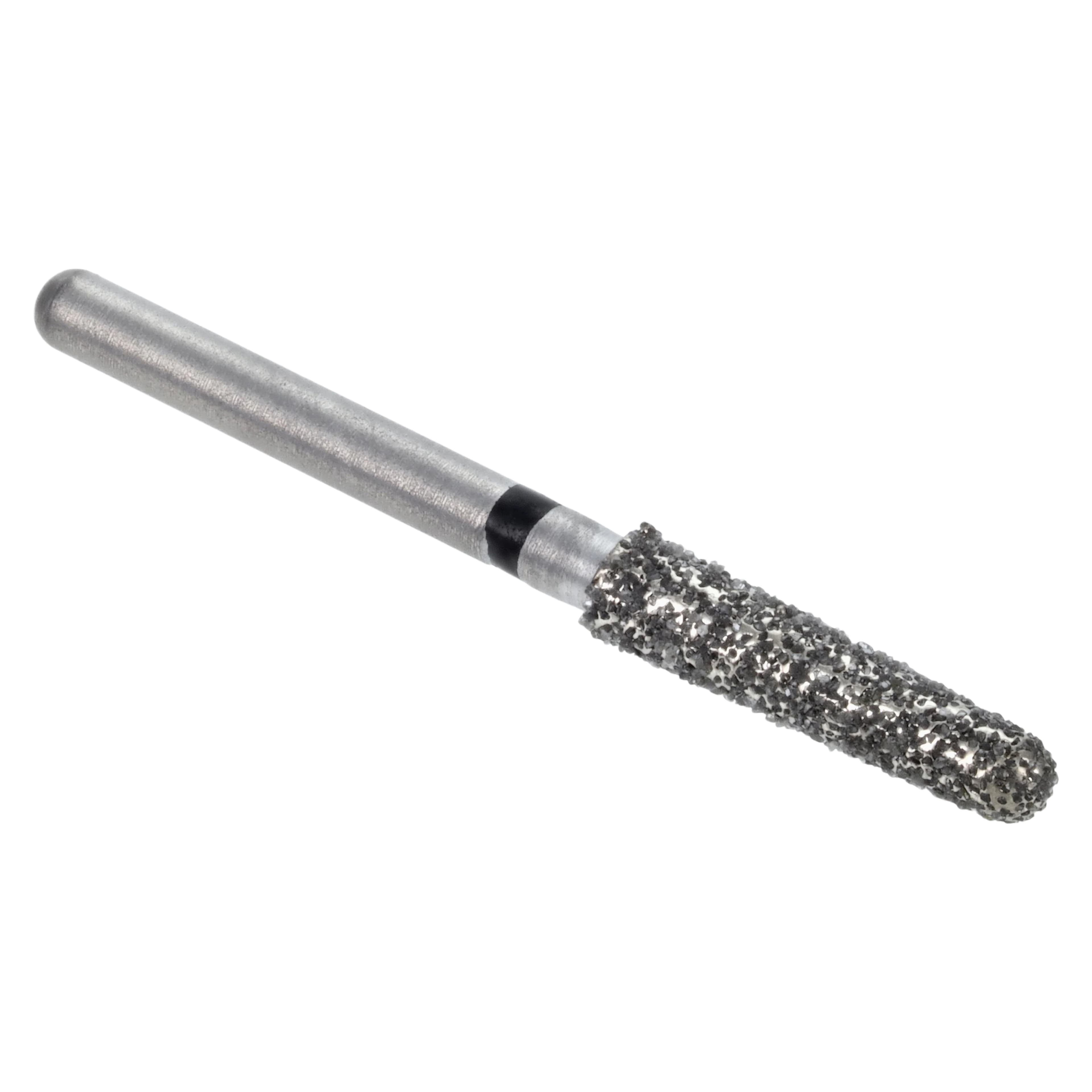 Maxima Diamond FG 856L-020SC Round End Taper Bur, Friction Grip, Super Coarse, 9.0 mm, 5/Pack thumbnail 2