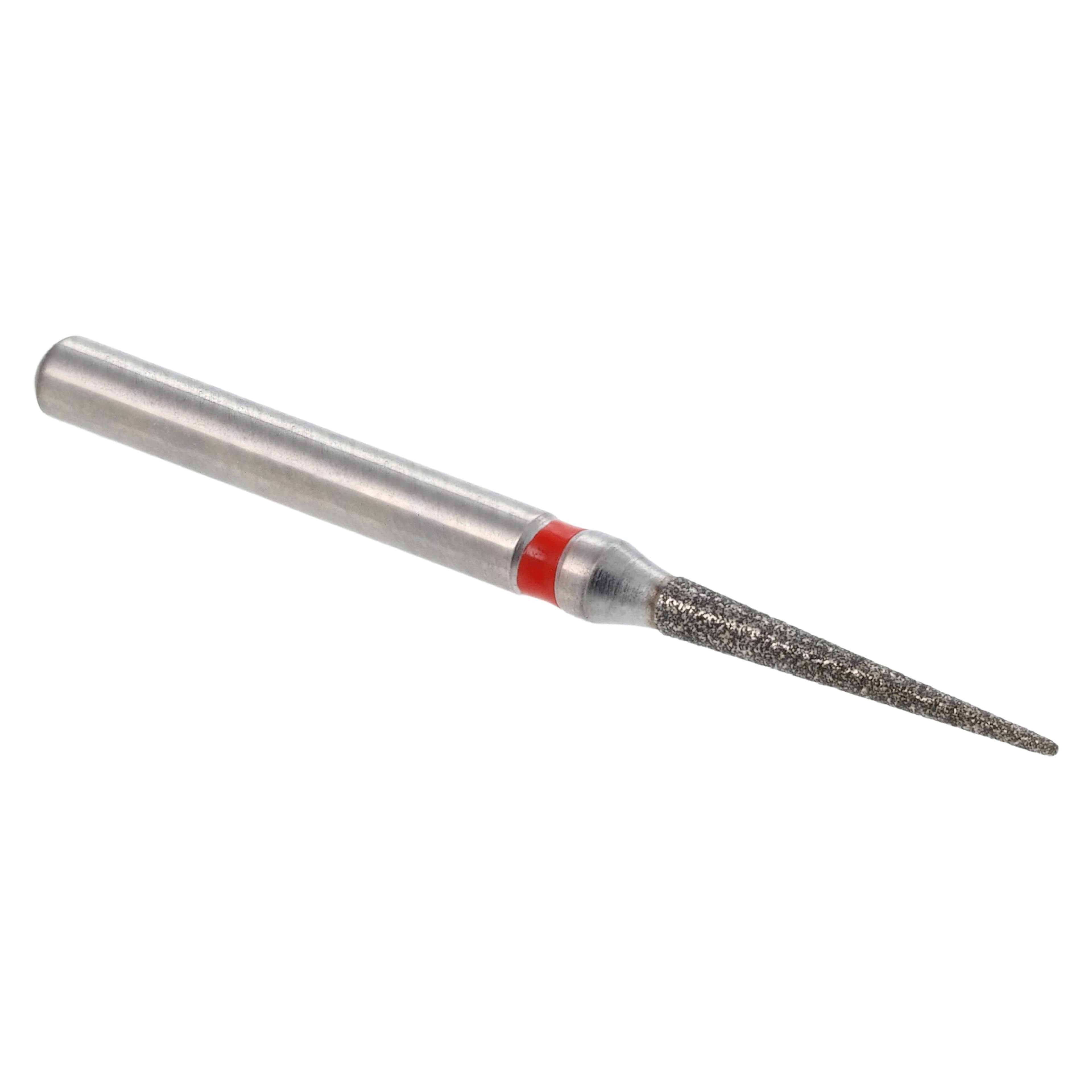 Maxima Diamond FG 858-012F Fine Needle Bur, Friction Grip, 8.0 mm, 5/Package thumbnail 2
