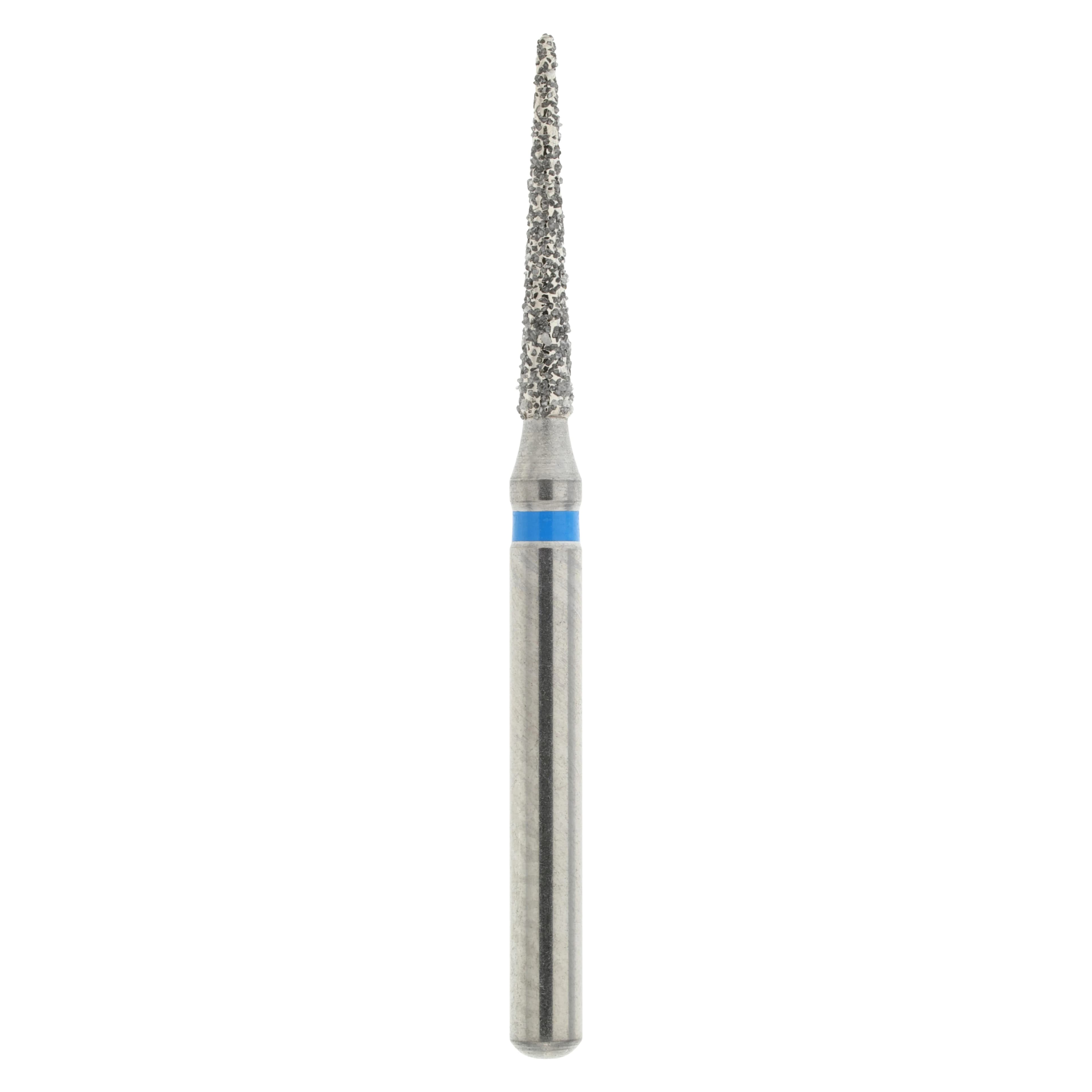 Maxima Diamond FG 858-012M Friction Grip Medium Needle Bur, 8.0 mm, 5/Package - Maxima Diamond FG 858-012M - Image 1
