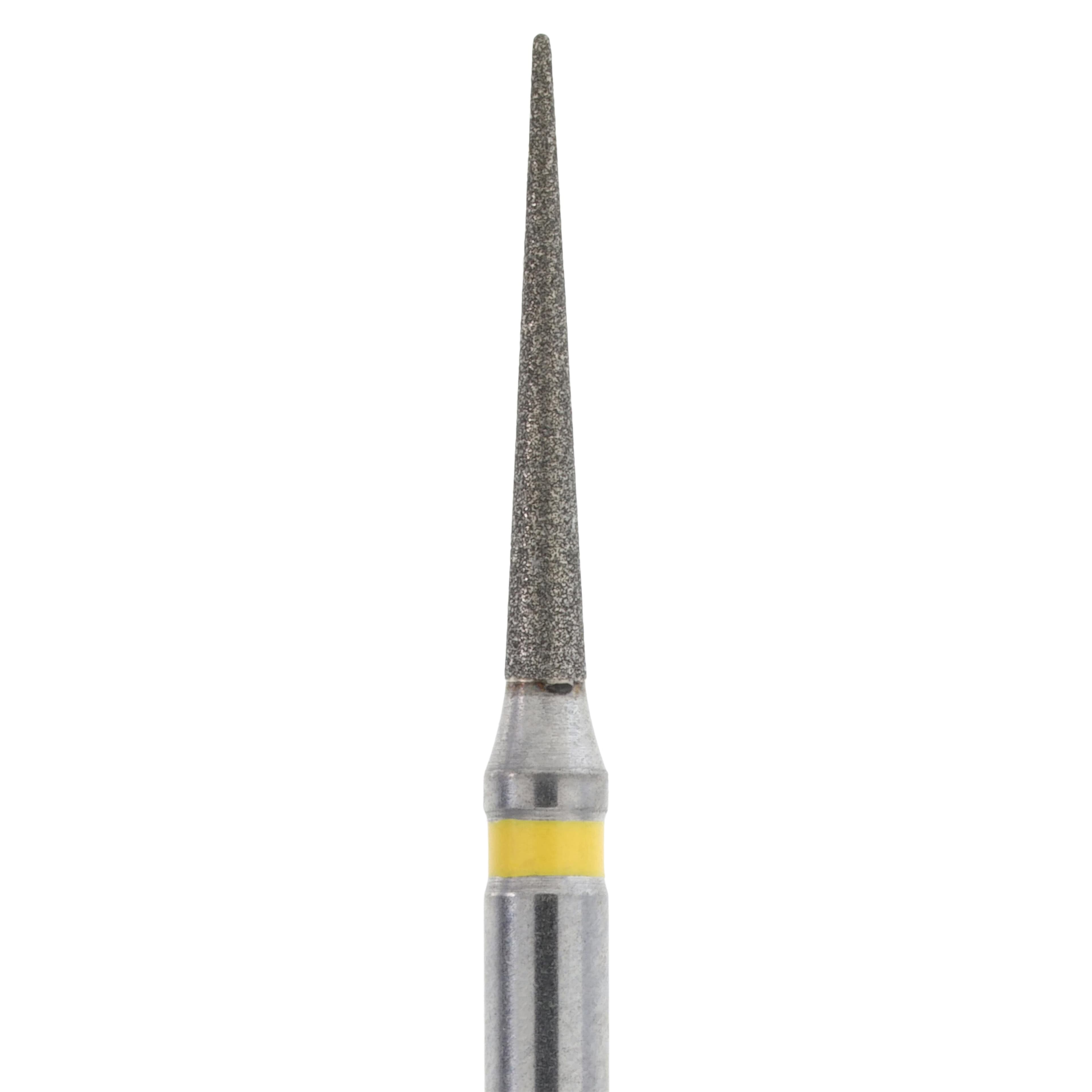 Maxima Diamond FG 858-012SF Extra Fine Needle Bur, Friction Grip, 8.0 mm, 5/Package thumbnail 3