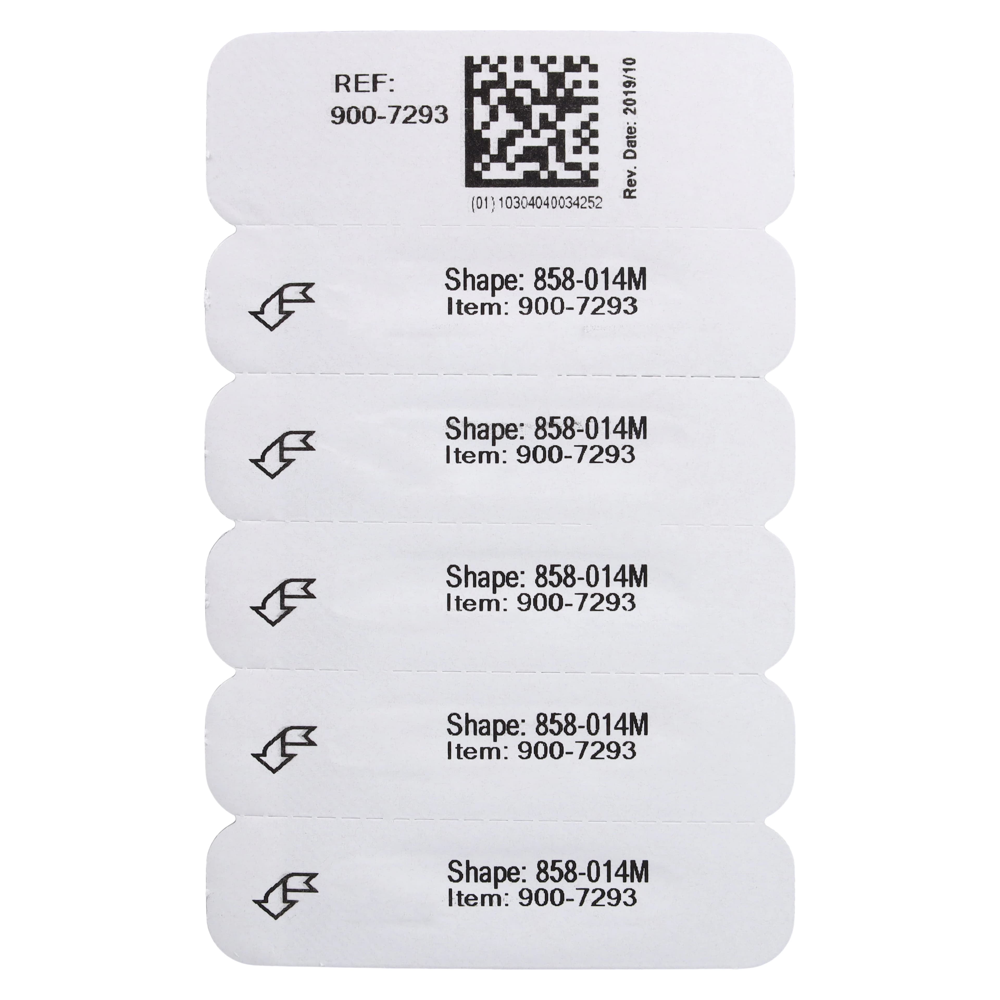 Maxima Diamond FG 858-014M Friction Grip Medium Needle Bur, 8.0 mm, 5/Pack thumbnail 5