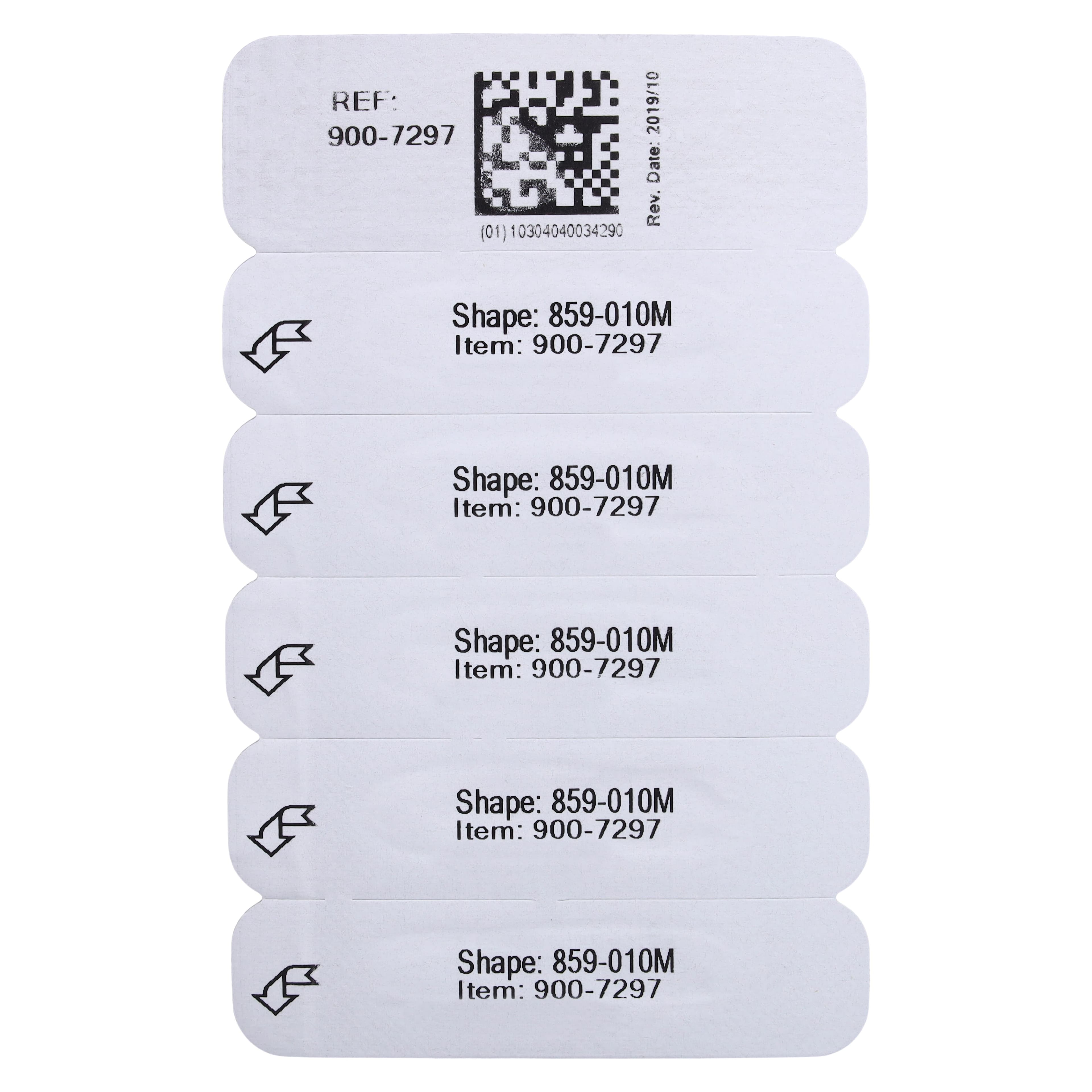 Maxima Diamond FG 859-010M Friction Grip Medium Needle Bur, 10.0 mm, 5/Package thumbnail 5