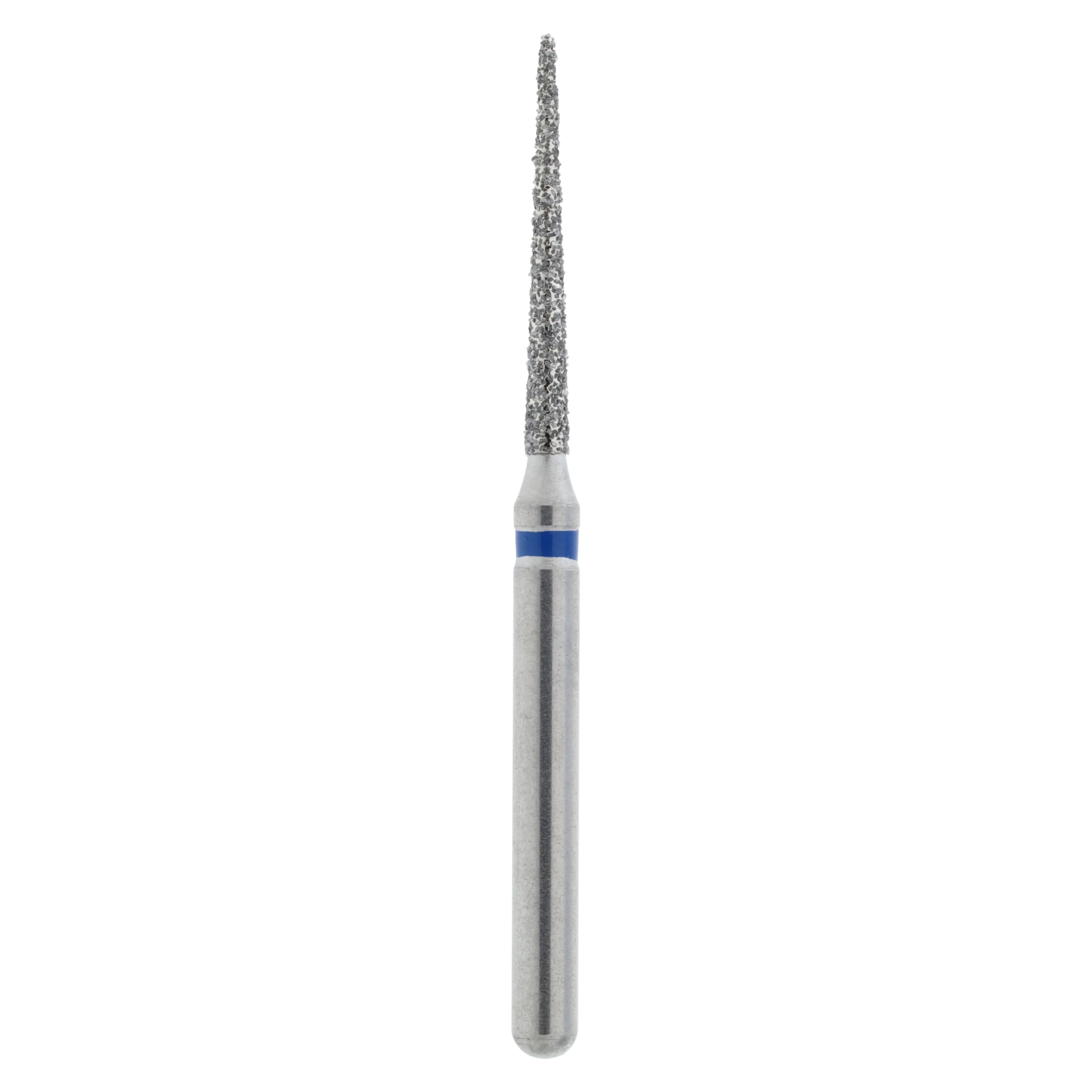 Maxima Diamond FG 859-010M Friction Grip Medium Needle Bur, 10.0 mm, 5/Package - Maxima Diamond FG 859-010M - Image 1