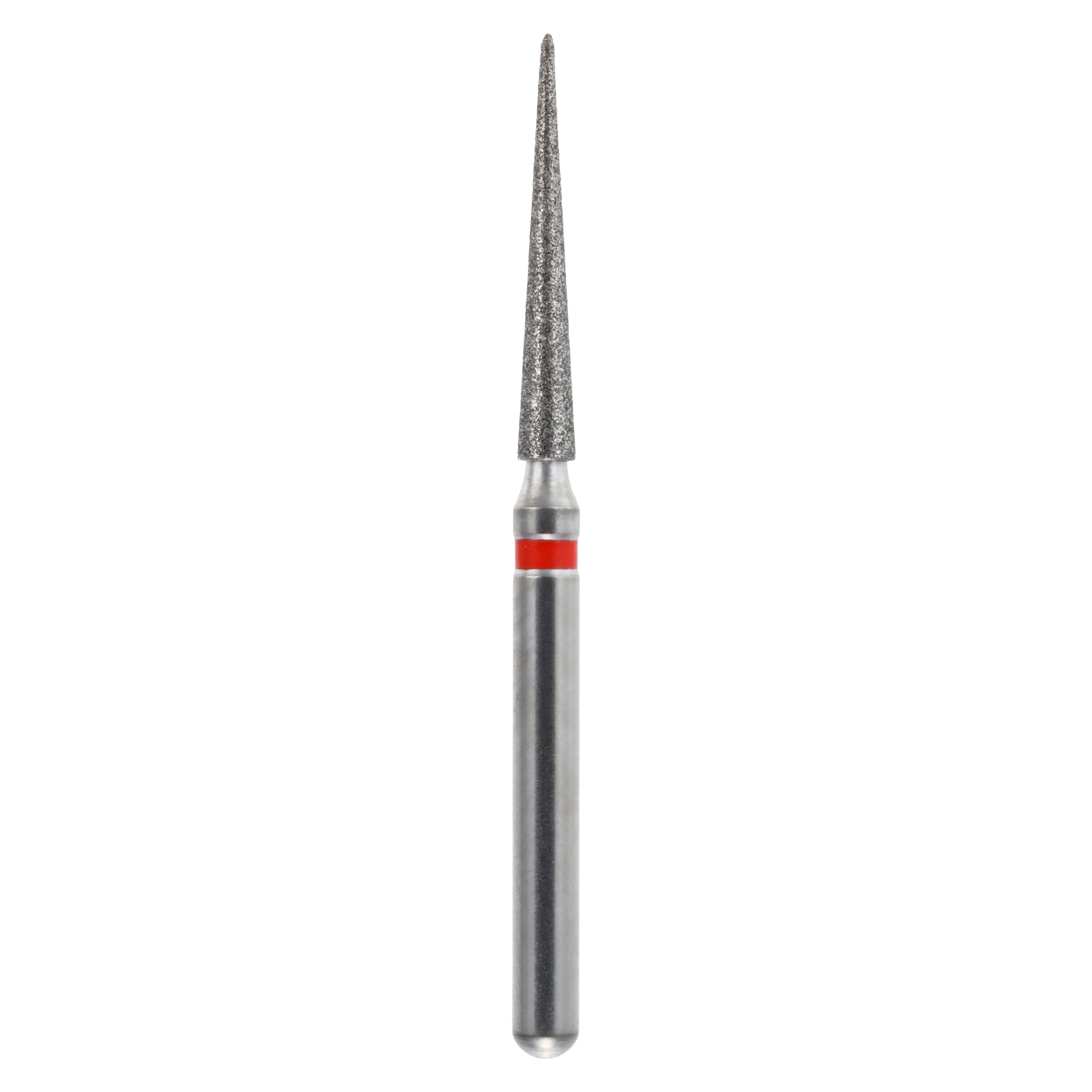 Maxima Diamond FG 859-014F Fine Needle Bur, Friction Grip, 10.0 mm, 5/Package - Maxima Diamond FG 859-014F - Image 1