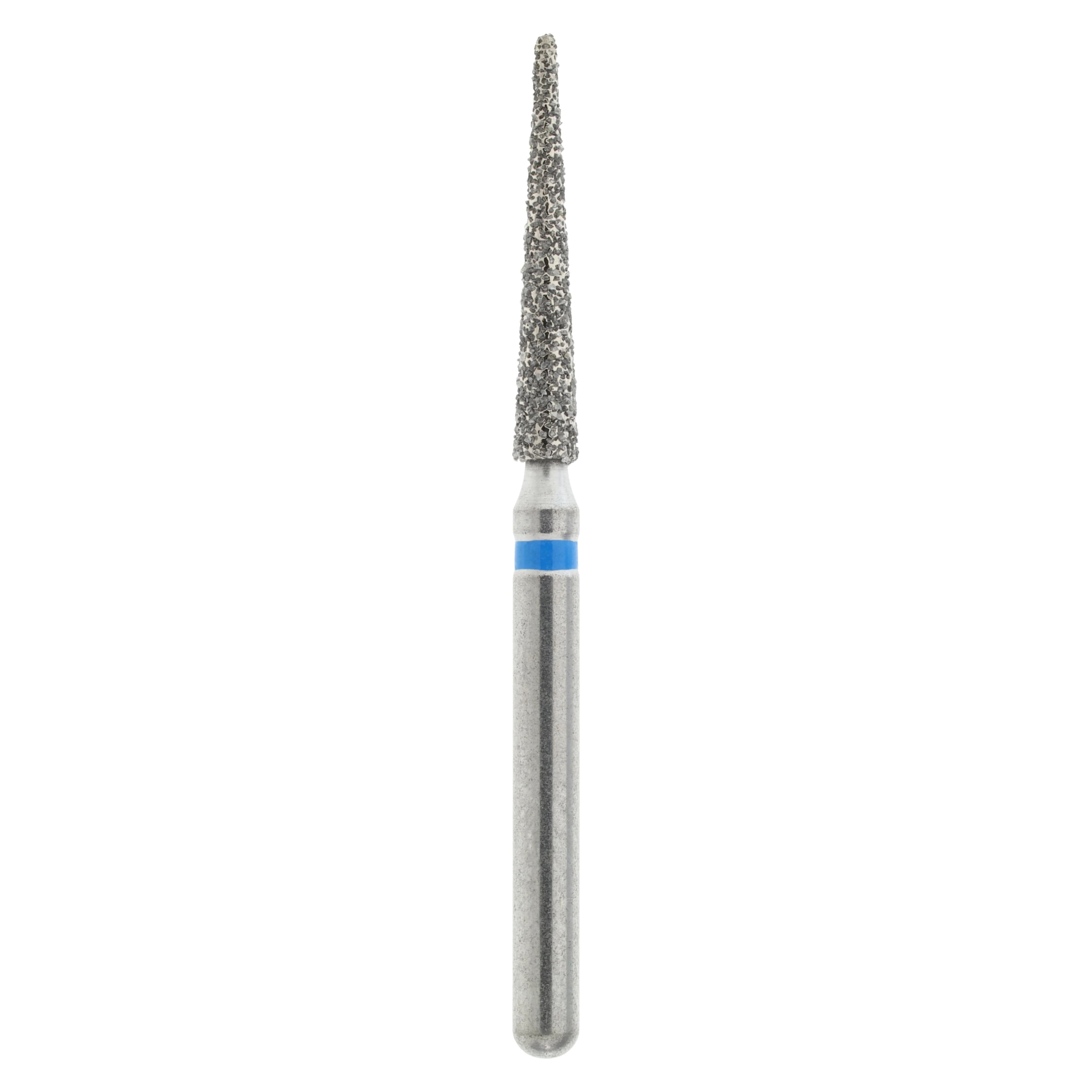 Maxima Diamond FG 859-016M Friction Grip Medium Needle Bur, 10.0 mm, 5/Package - Maxima Diamond FG 859-016M - Image 1