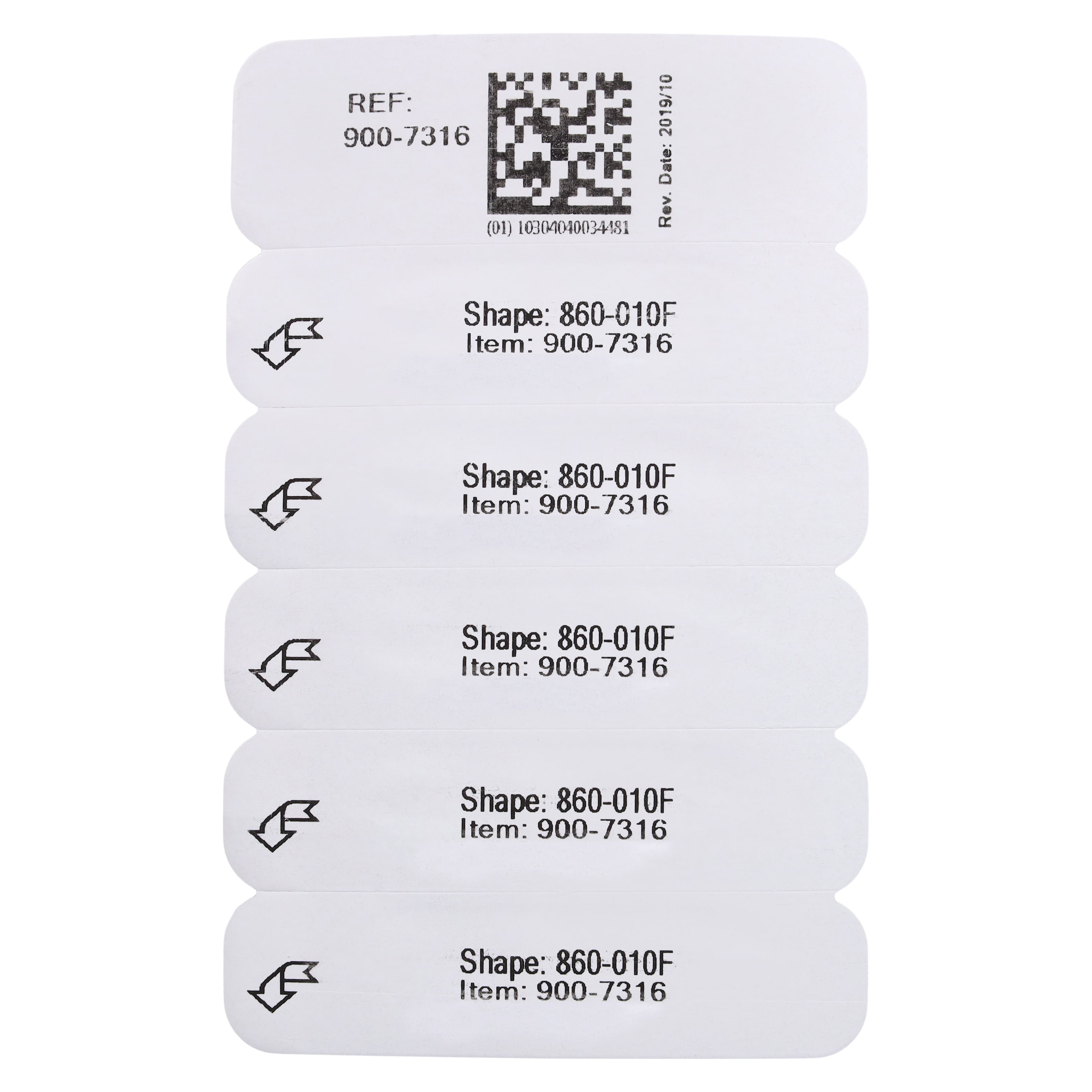 Maxima Diamond FG 860-010F Fine Flame Bur, Friction Grip, 4.0 mm, 5/Pack thumbnail 5