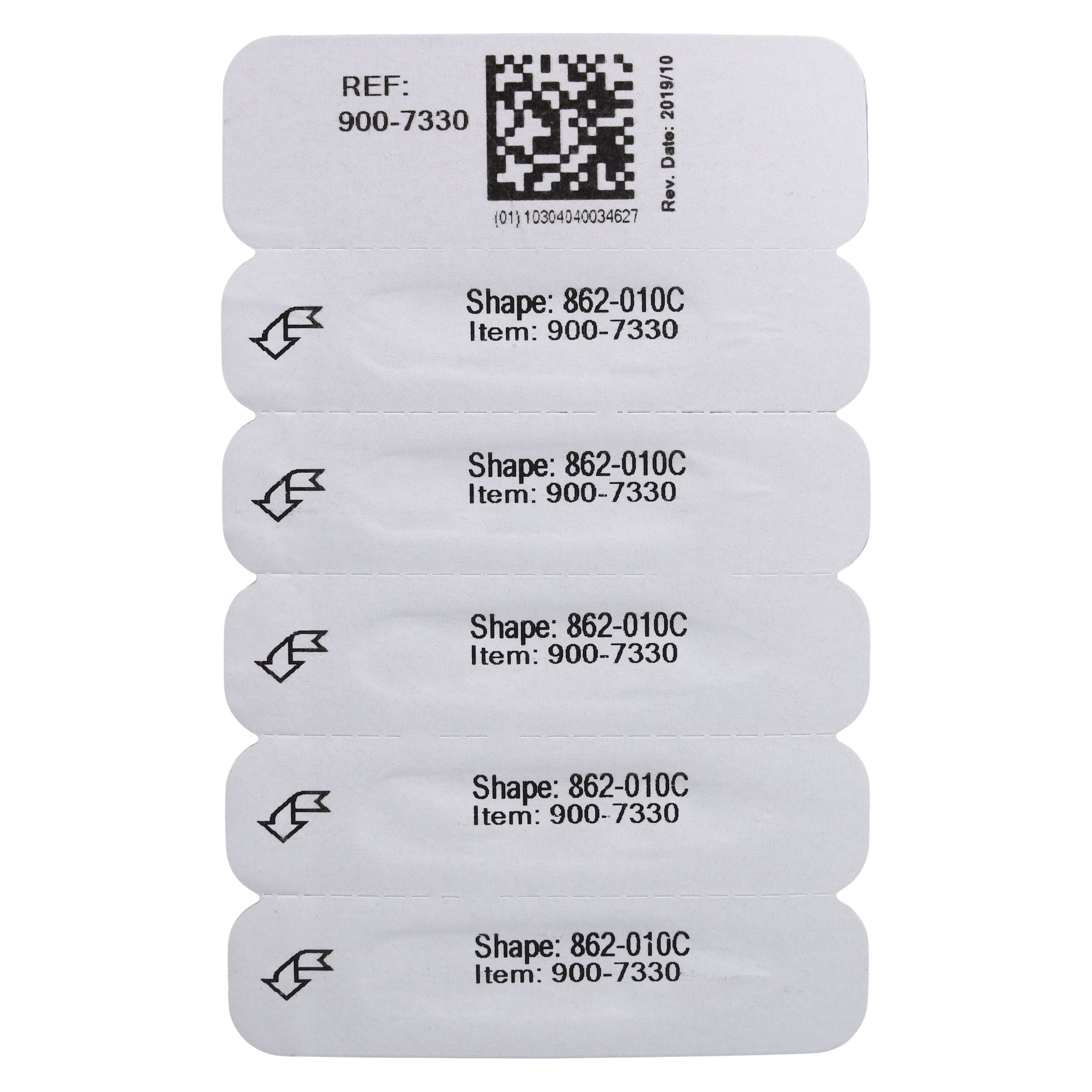 Maxima Diamond FG 862-010C Friction Grip Coarse Flame Bur, 8.0 mm, 5/Package thumbnail 5