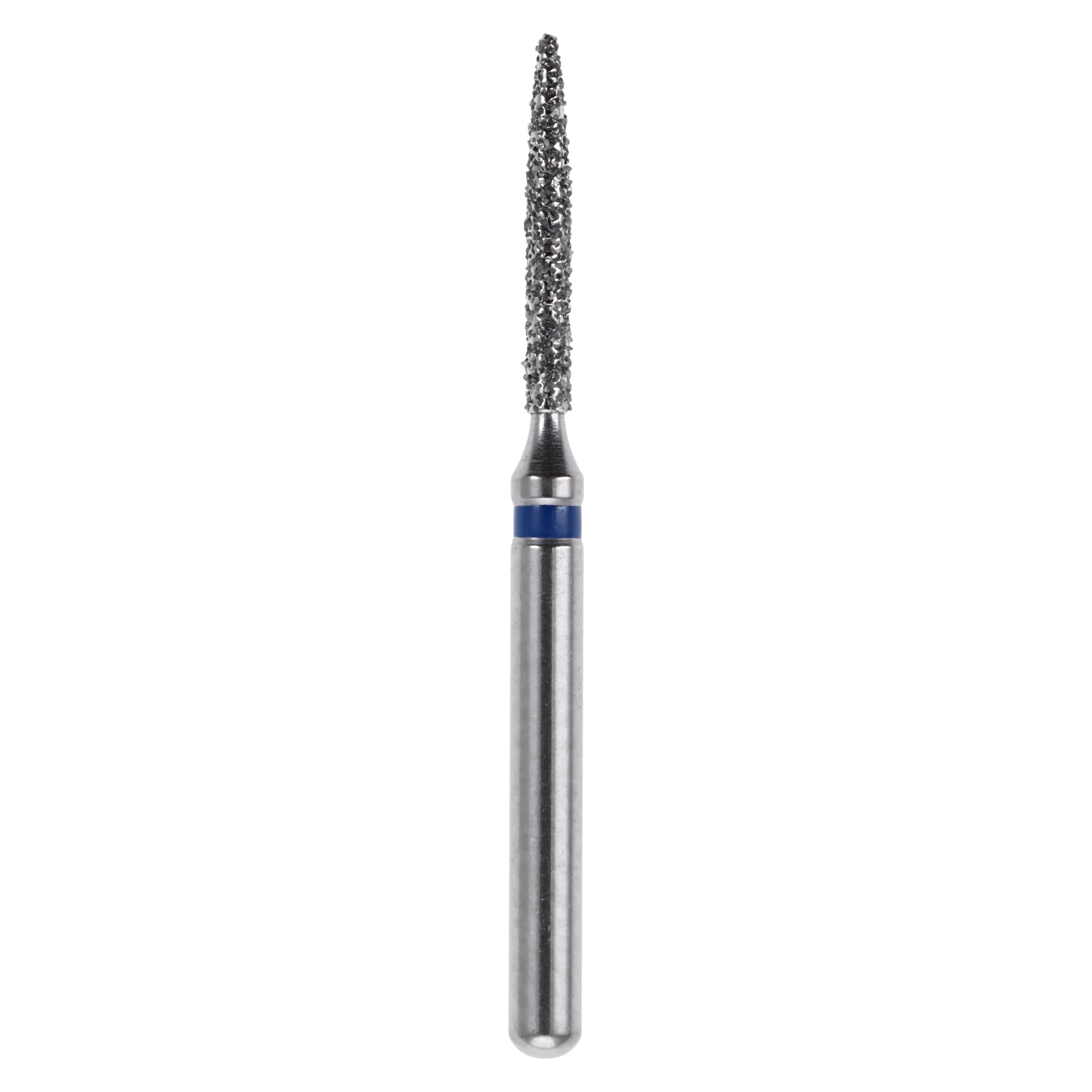 Maxima Diamond FG 862-010M Friction Grip Medium Flame Bur, 8.0 mm, 5/Package - Maxima Diamond FG 862-010M - Image 1