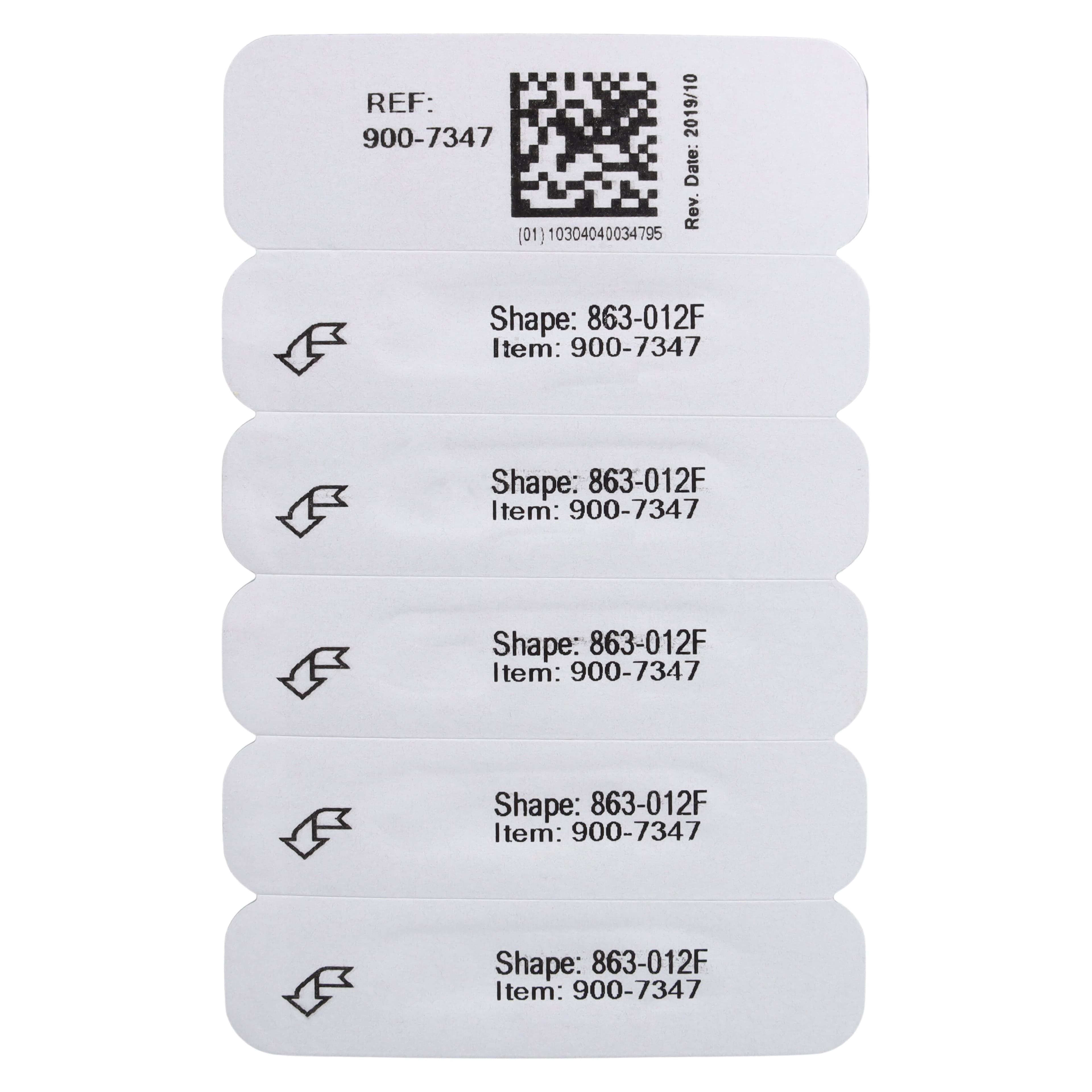 Maxima Diamond FG 863-012F Friction Grip Fine Flame Bur, 10.0 mm, 5/Package thumbnail 5