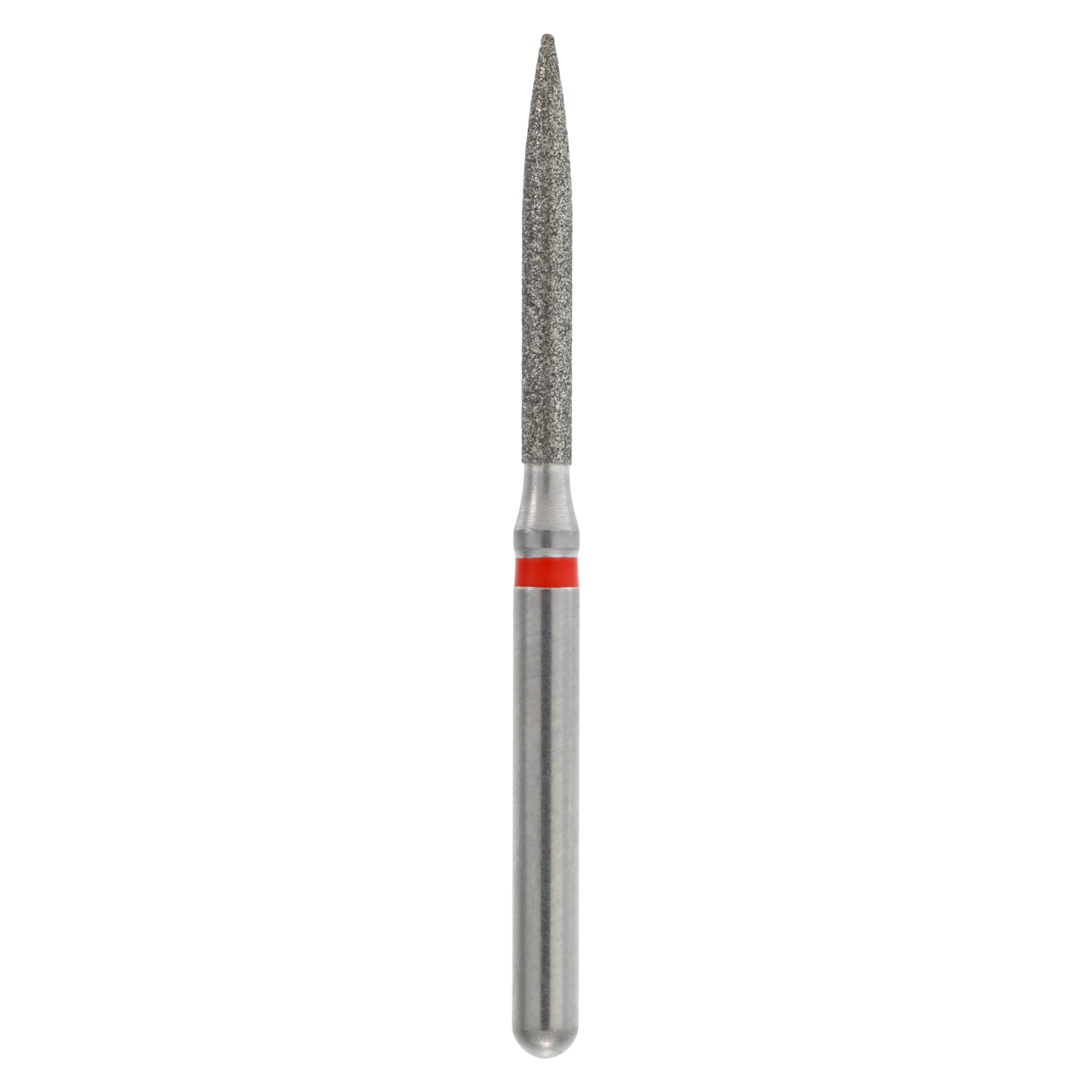 Maxima Diamond FG 863-012F Friction Grip Fine Flame Bur, 10.0 mm, 5/Package - Maxima Diamond FG 863-012F - Image 1