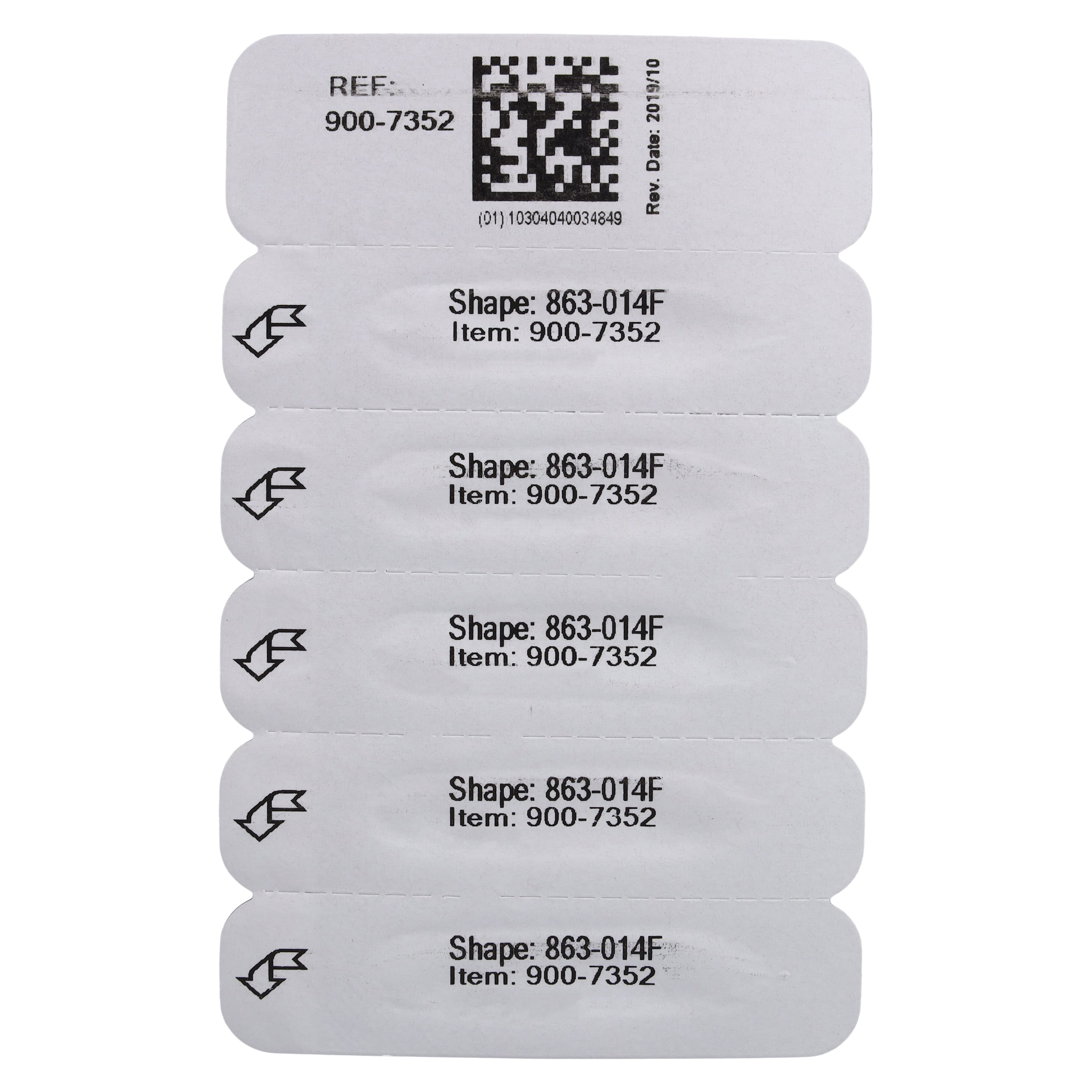 Maxima Diamond FG 863-014F Fine Flame Bur, Friction Grip, 10.0 mm, 5/Pack thumbnail 5