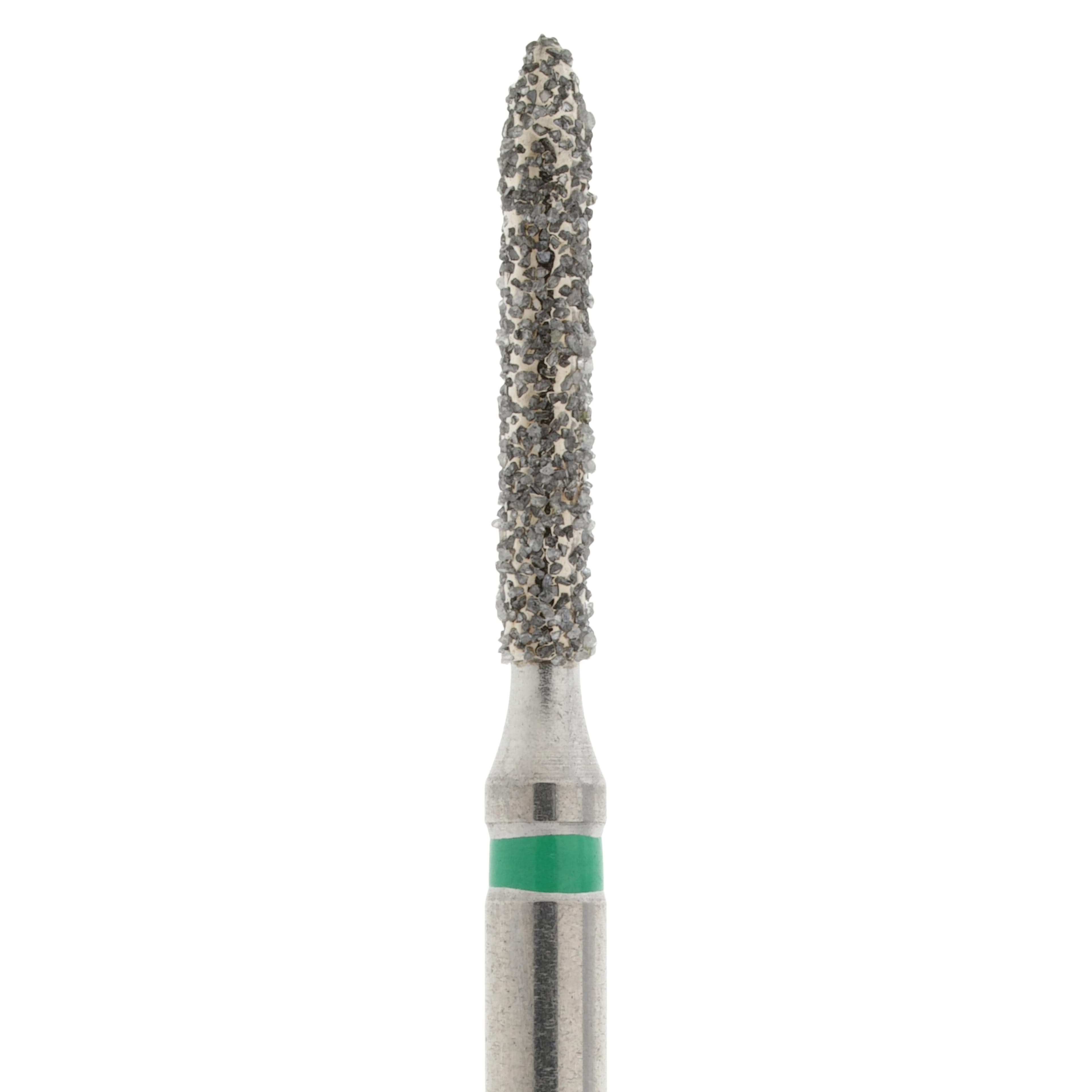 Maxima Diamond FG 878-012C Beveled Cylinder Bur, Friction Grip, Coarse, 8.0 mm, 5/Pk thumbnail 3