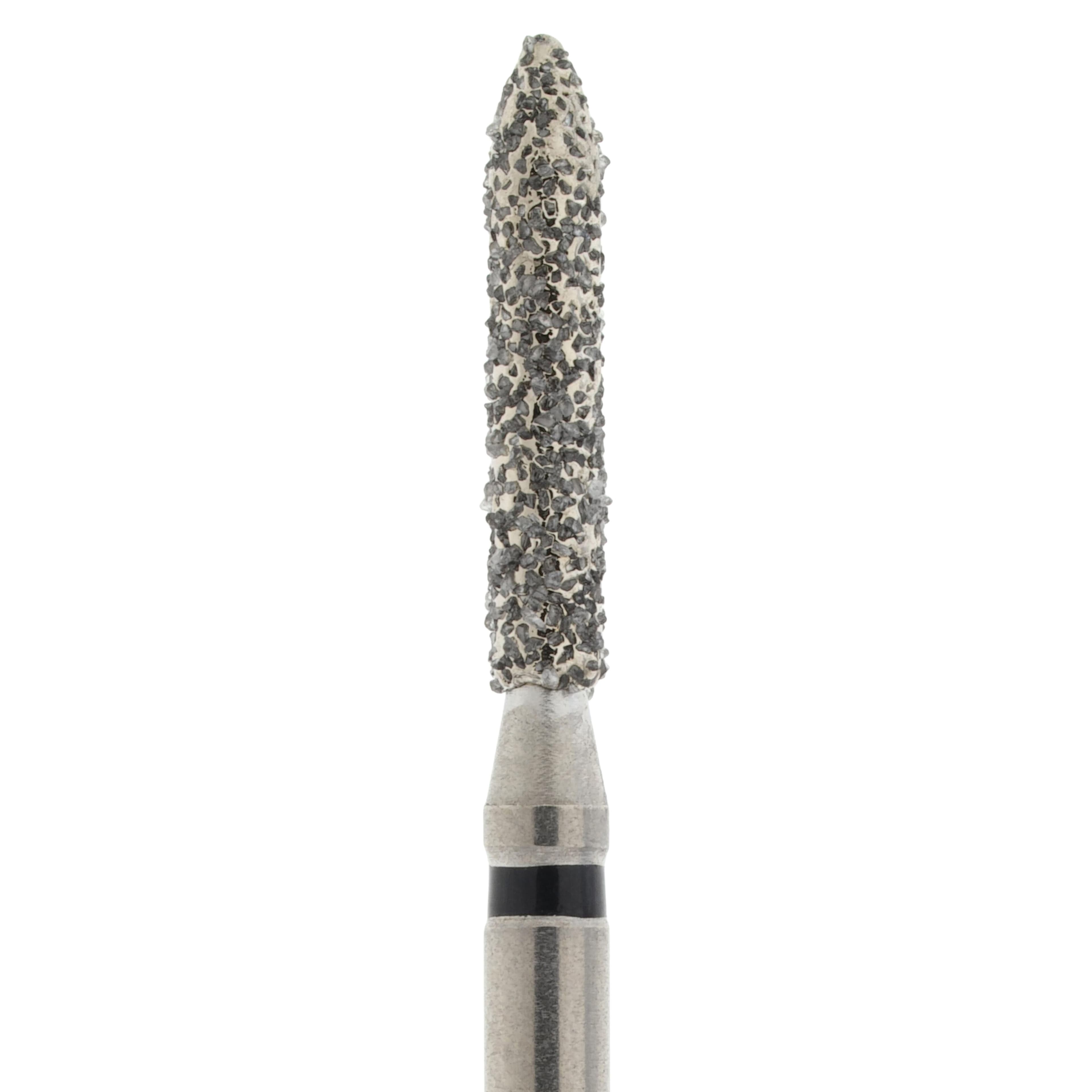 Maxima Diamond FG 878-014SC Beveled Cylinder Bur, Friction Grip, Coarse, 8.0 mm, 5/Pk thumbnail 3