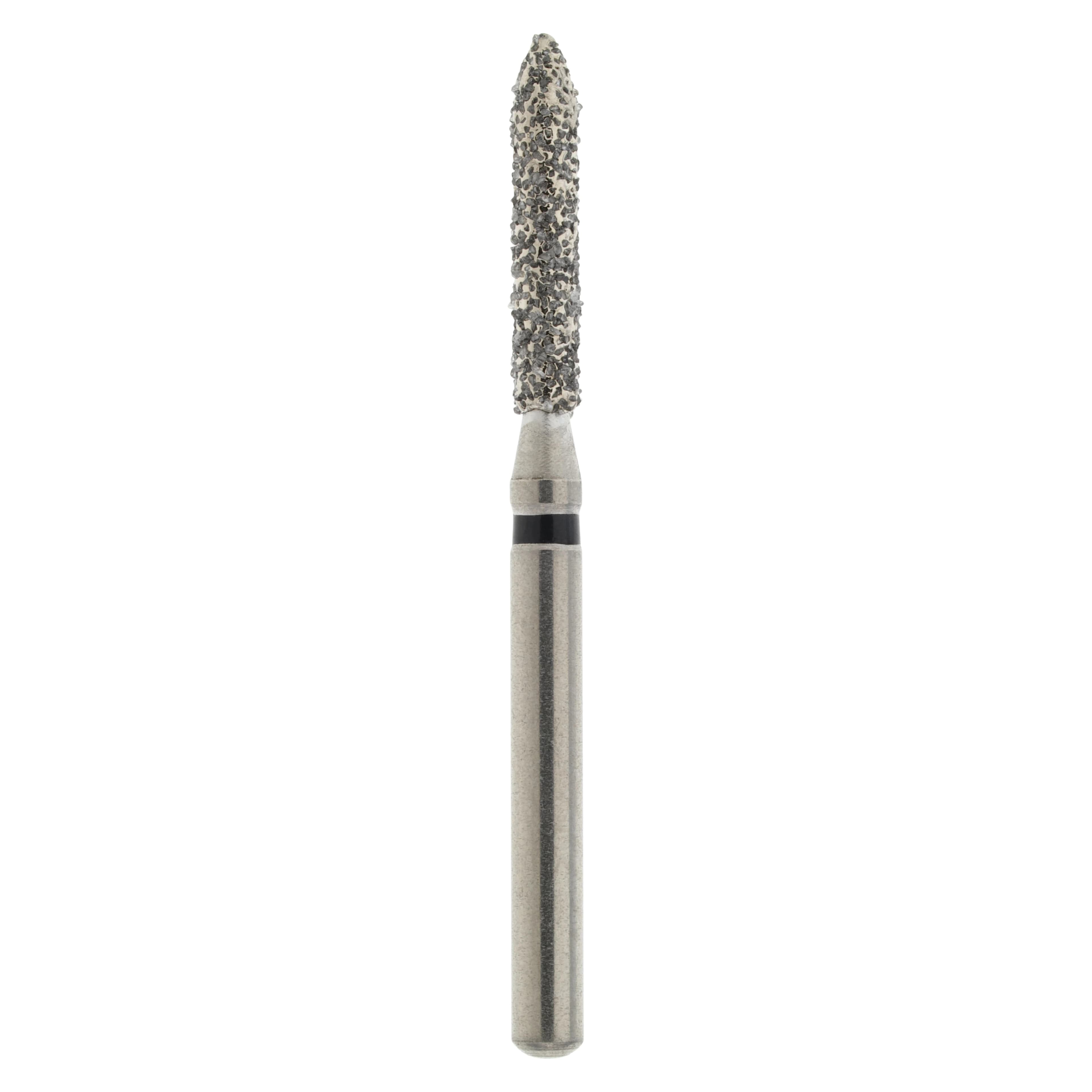 Maxima Diamond FG 878-014SC Beveled Cylinder Bur, Friction Grip, Coarse, 8.0 mm, 5/Pk - Maxima Diamond FG 878-014SC - Image 1