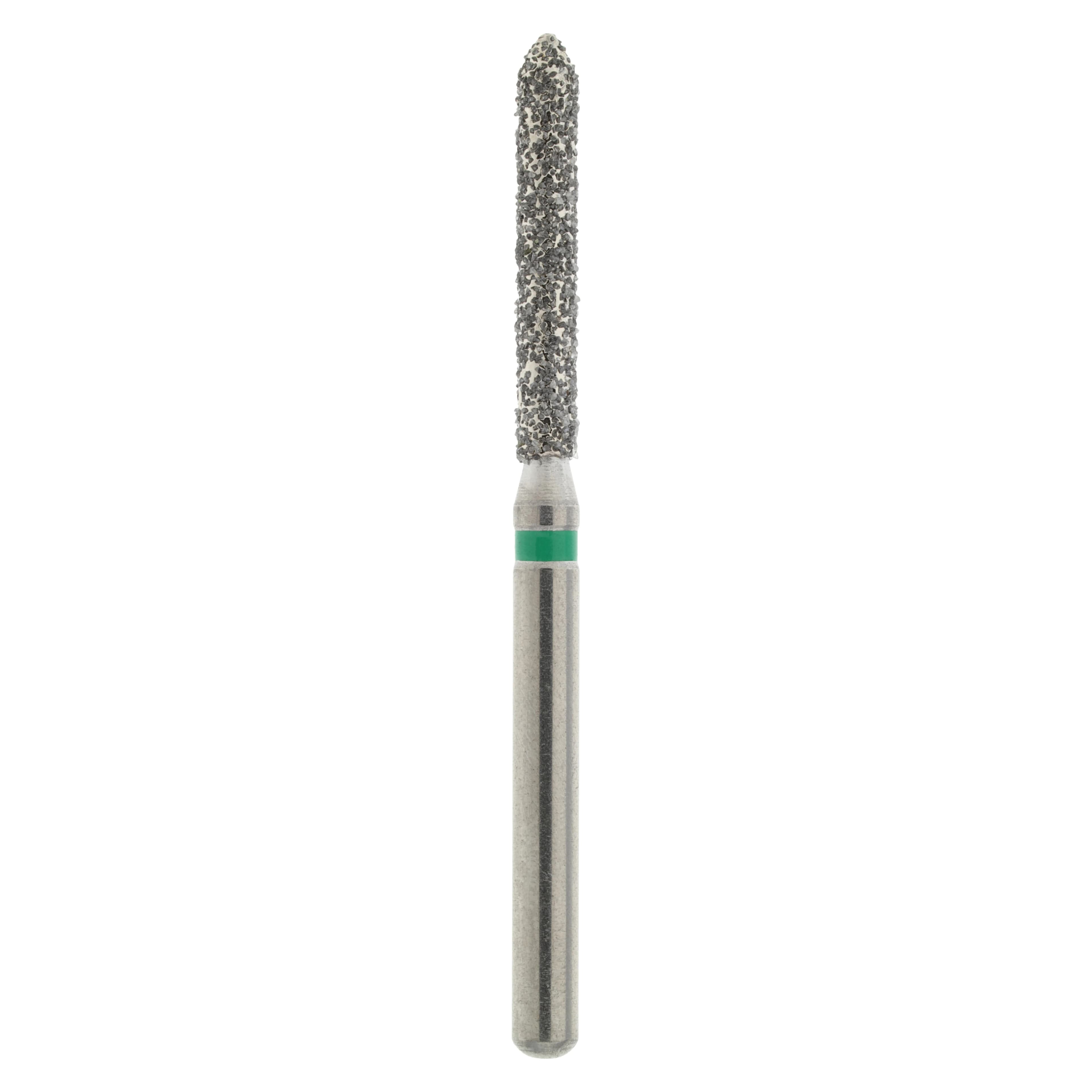 Maxima Diamond FG 879-014C Beveled Cylinder Bur, Friction Grip, Coarse, 10.0 mm, 5/Pack - Maxima Diamond FG 879-014C - Image 1