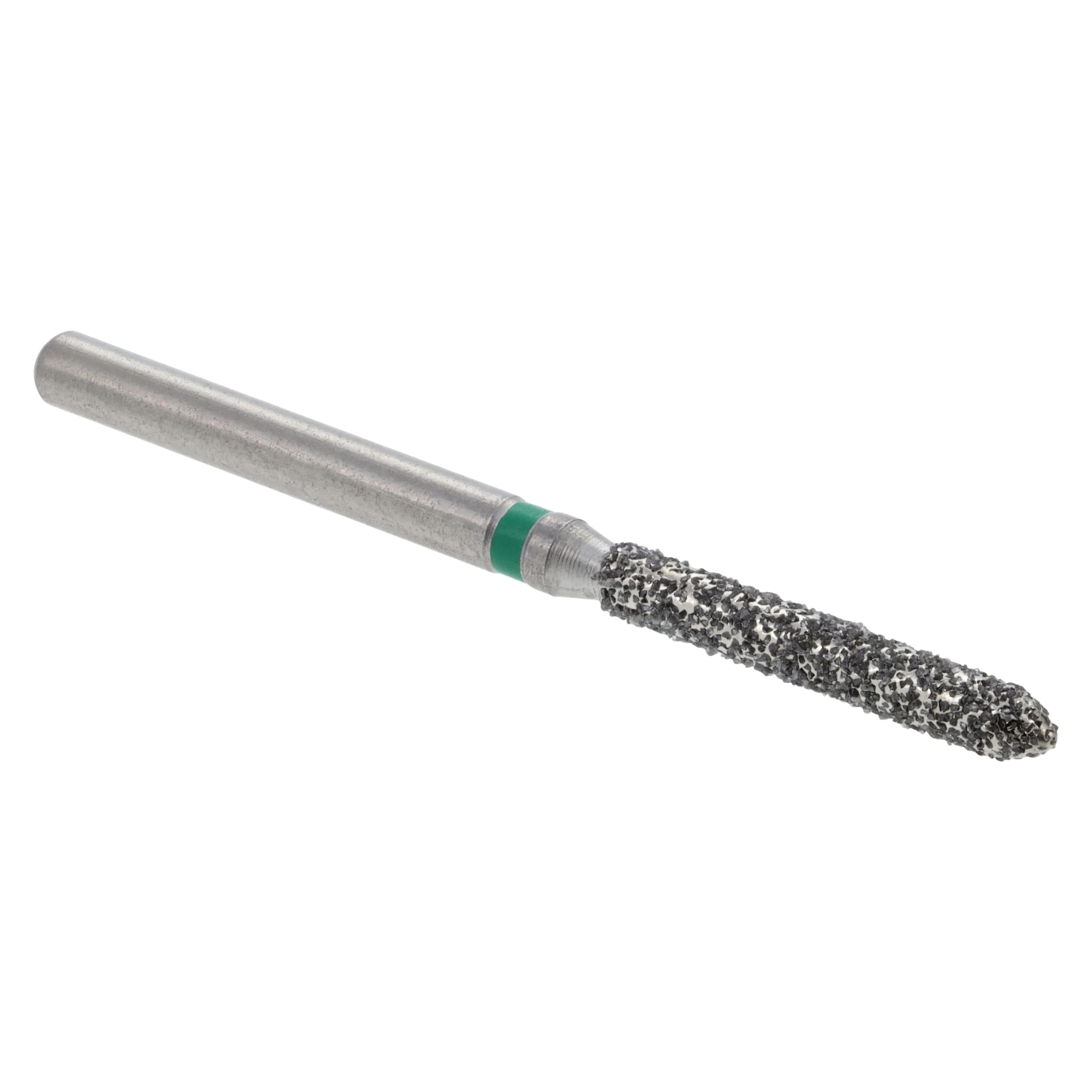 Maxima Diamond FG 879-014C Beveled Cylinder Bur, Friction Grip, Coarse, 10.0 mm, 5/Pack thumbnail 2