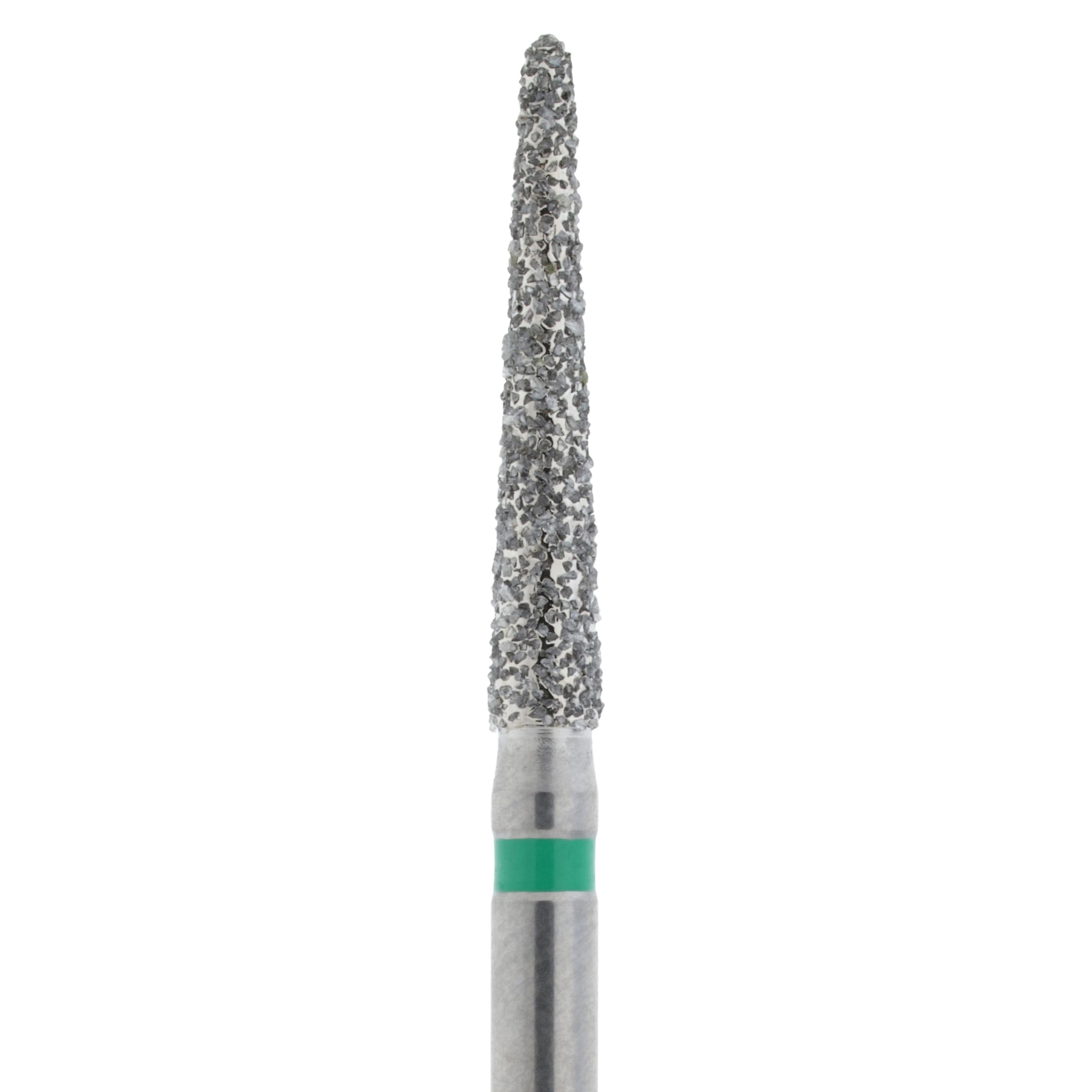 Maxima Diamond FG Beveled Cylinder Bur, Coarse, Friction Grip, 10.0 mm, 879-018C, 5/Pk thumbnail 3