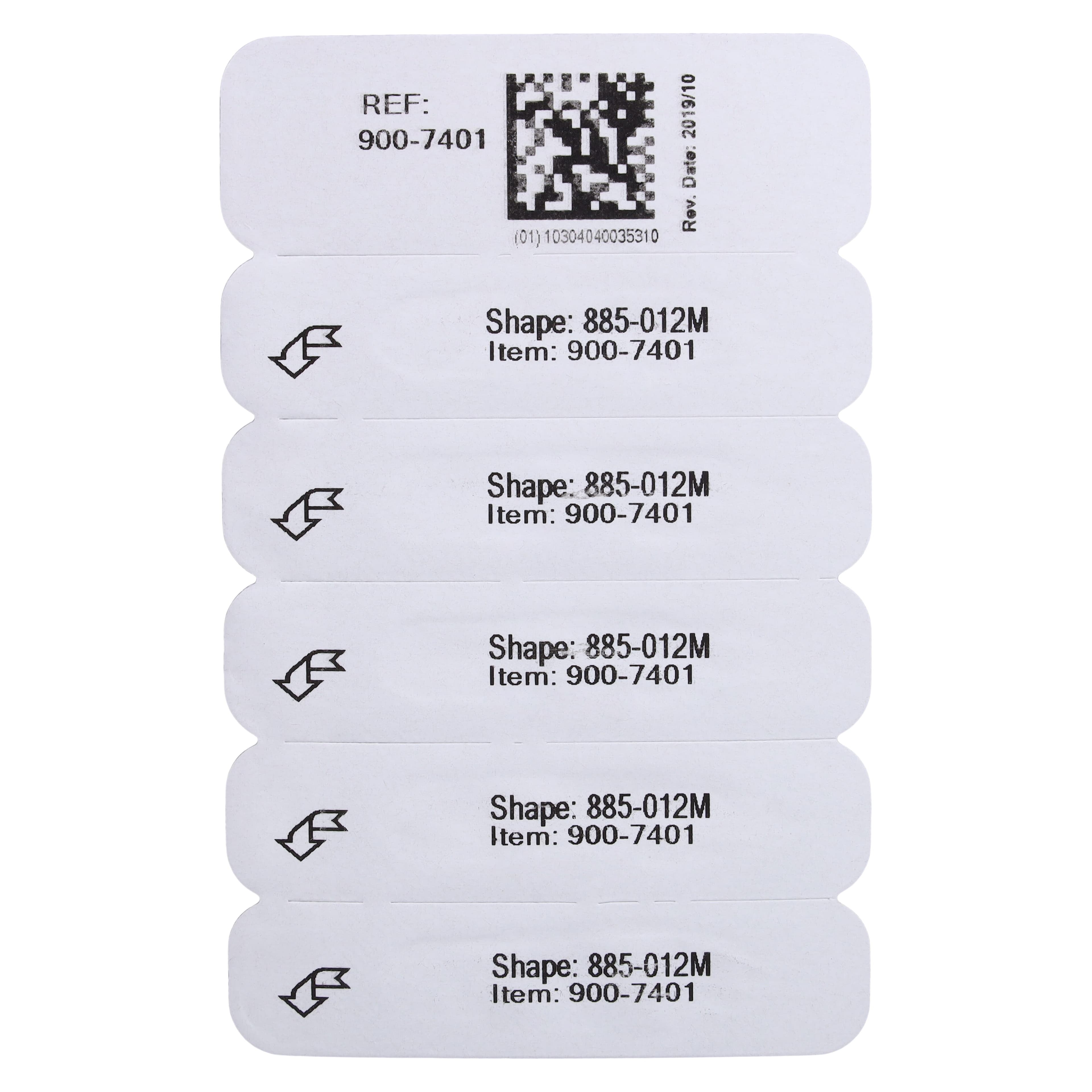 Maxima Diamond FG 885-012M Beveled Cylinder Bur, Friction Grip, Medium, 8.0 mm, 5/Pack thumbnail 6