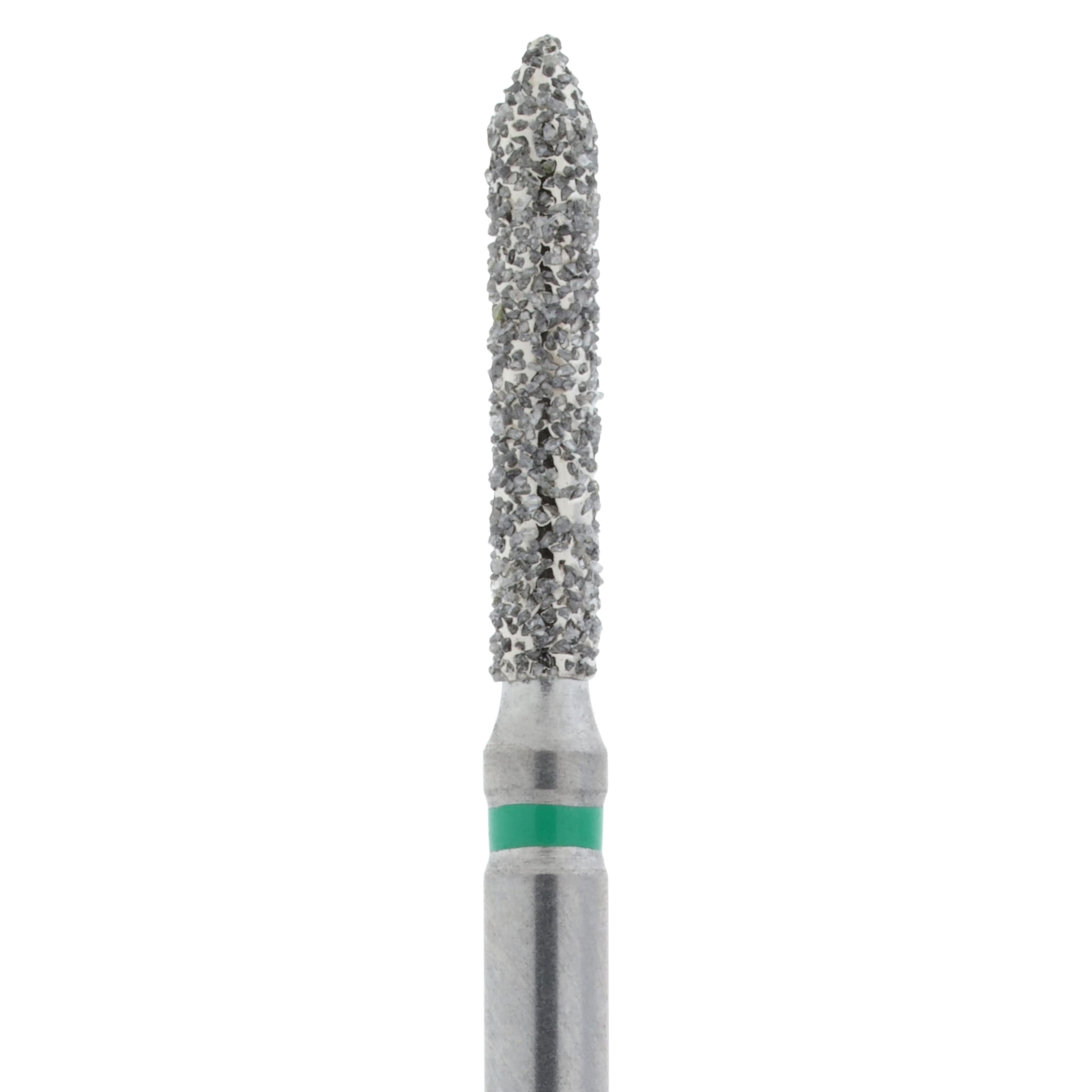 Maxima Diamond FG 885-014C Beveled Cylinder Bur, Friction Grip, Coarse, 8.0 mm, 5/Pk thumbnail 3
