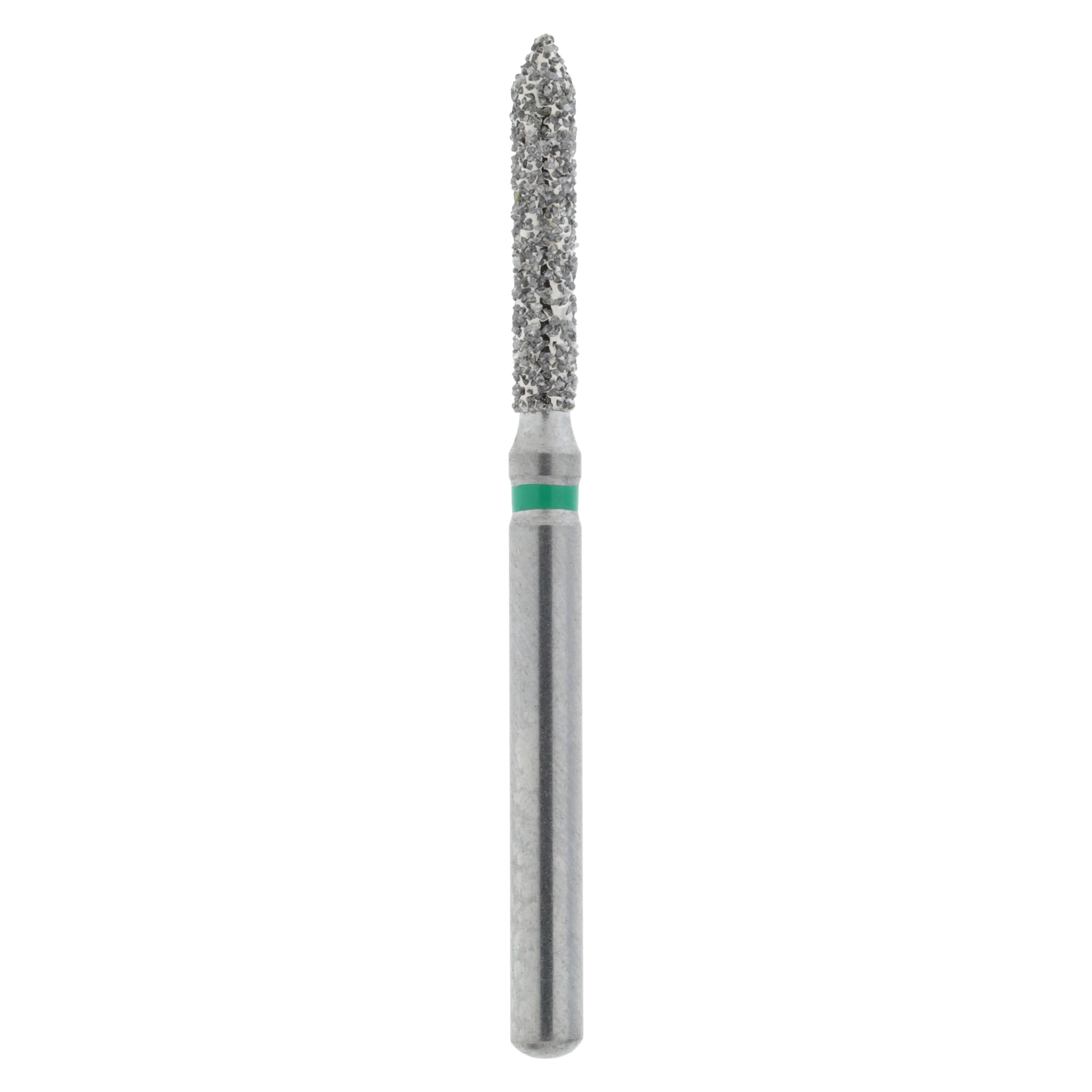 Maxima Diamond FG 885-014C Beveled Cylinder Bur, Friction Grip, Coarse, 8.0 mm, 5/Pk - Maxima Diamond FG 885-014C - Image 1