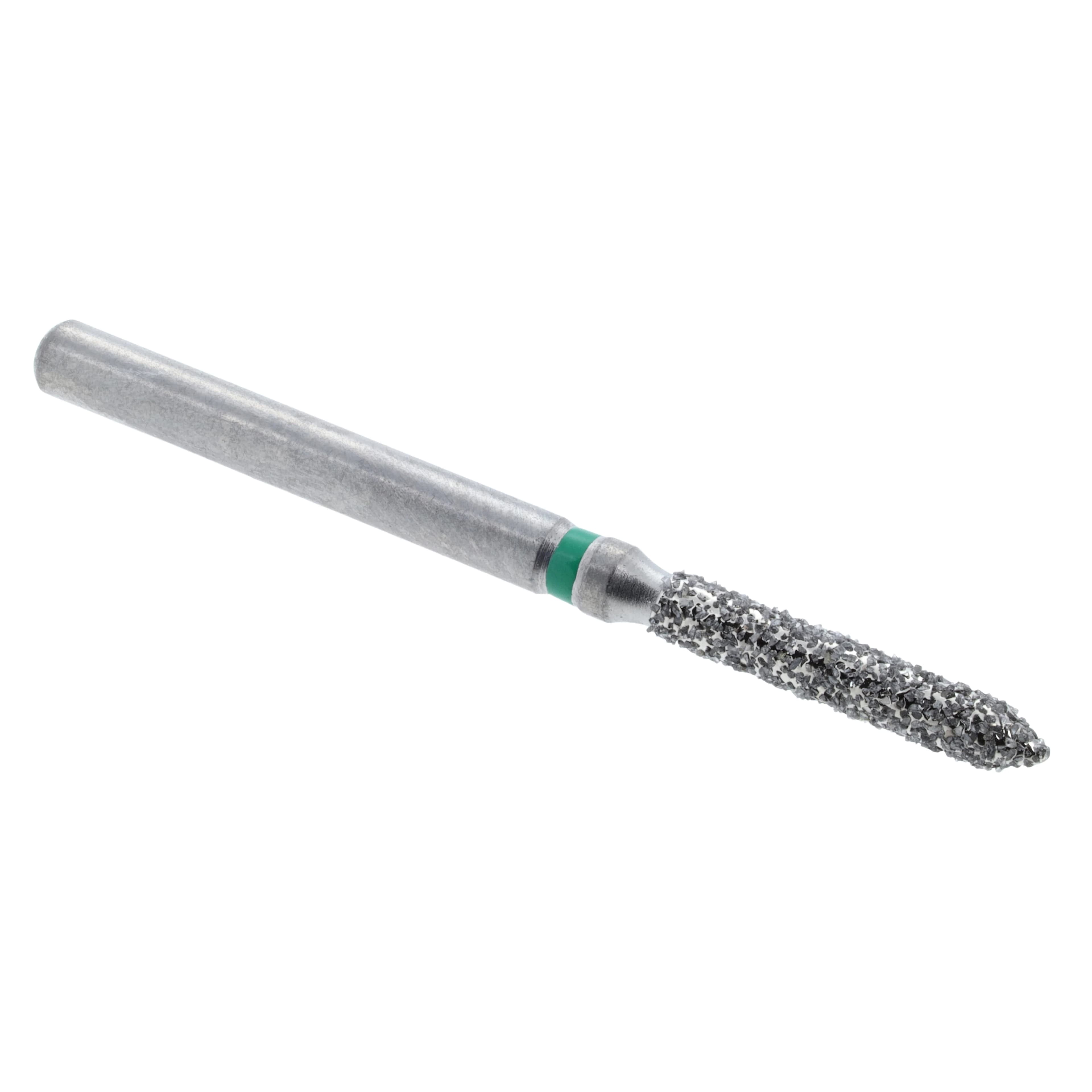 Maxima Diamond FG 885-014C Beveled Cylinder Bur, Friction Grip, Coarse, 8.0 mm, 5/Pk thumbnail 2