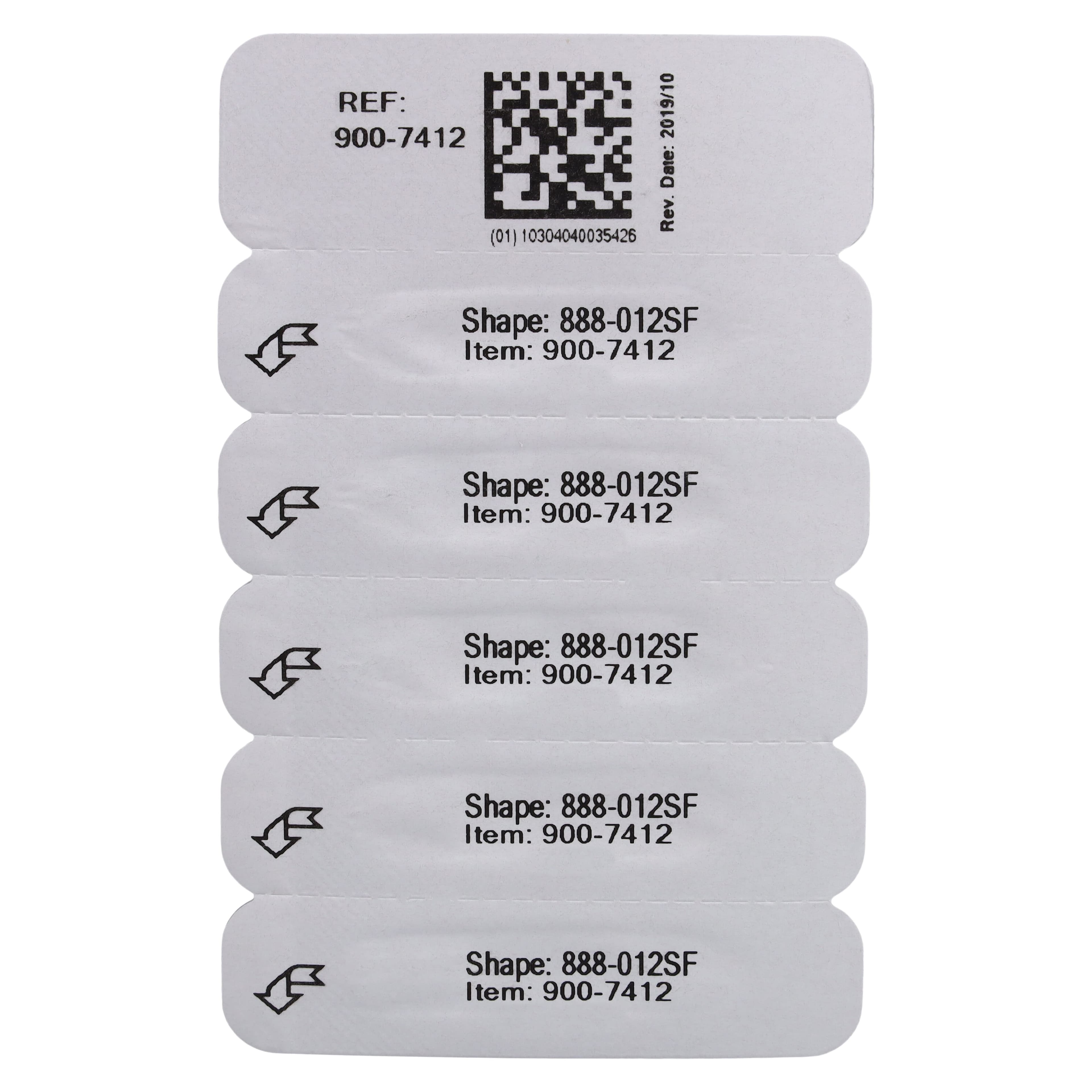 Maxima Diamond FG 888-012SF Friction Grip Extra Fine Flame Bur, 8.0 mm, 5/Package thumbnail 5