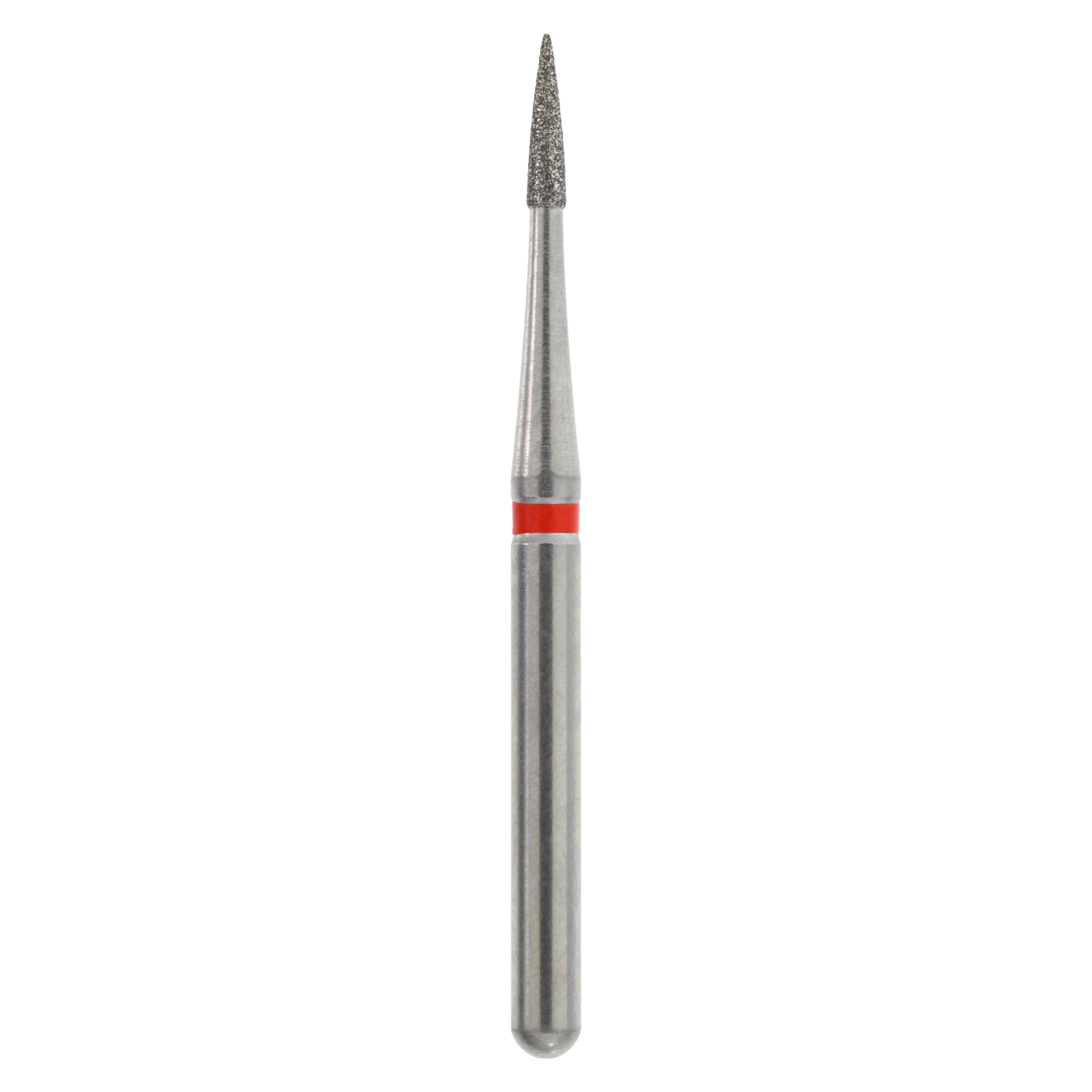 Maxima Diamond FG 889-010F Friction Grip Fine Flame Bur, 4.0 mm, 5/Package - Maxima Diamond FG 889-010F - Image 1
