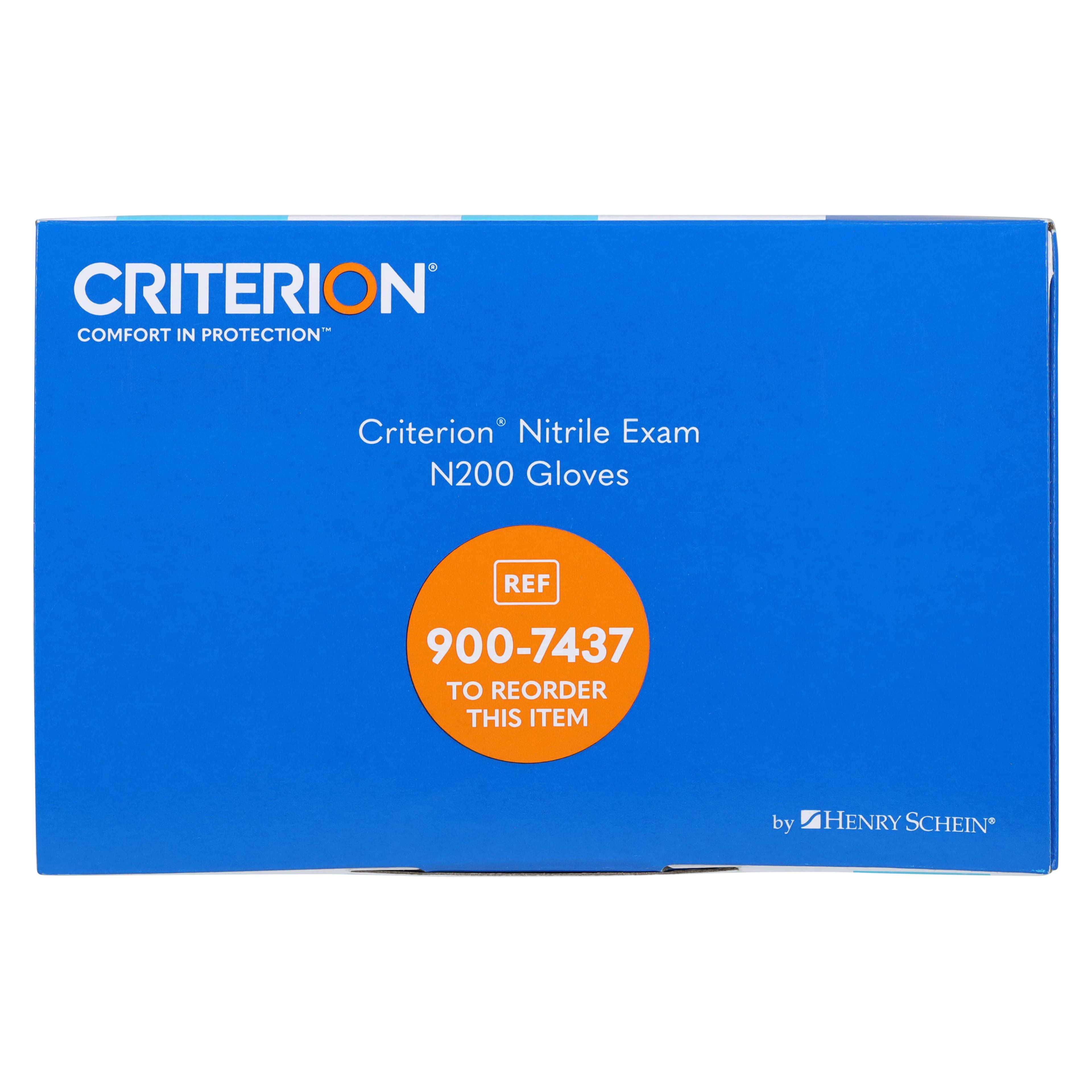 Criterion N200 Nitrile Exam Gloves, X-Small, Blue, Non-Sterile, 200/Box thumbnail 5