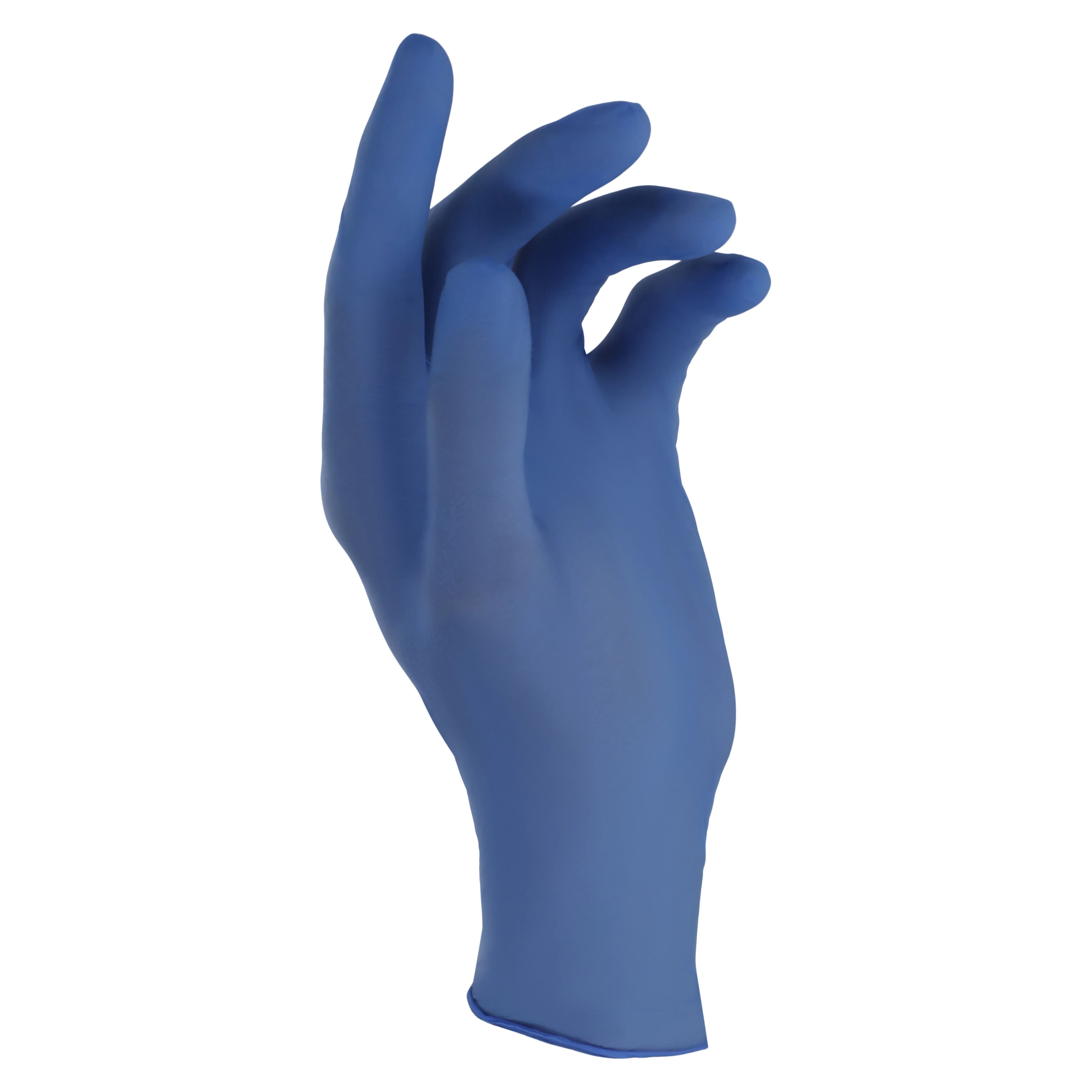 Criterion N200 Nitrile Exam Gloves, Large, Blue, Non-Sterile, 200/Box thumbnail 2