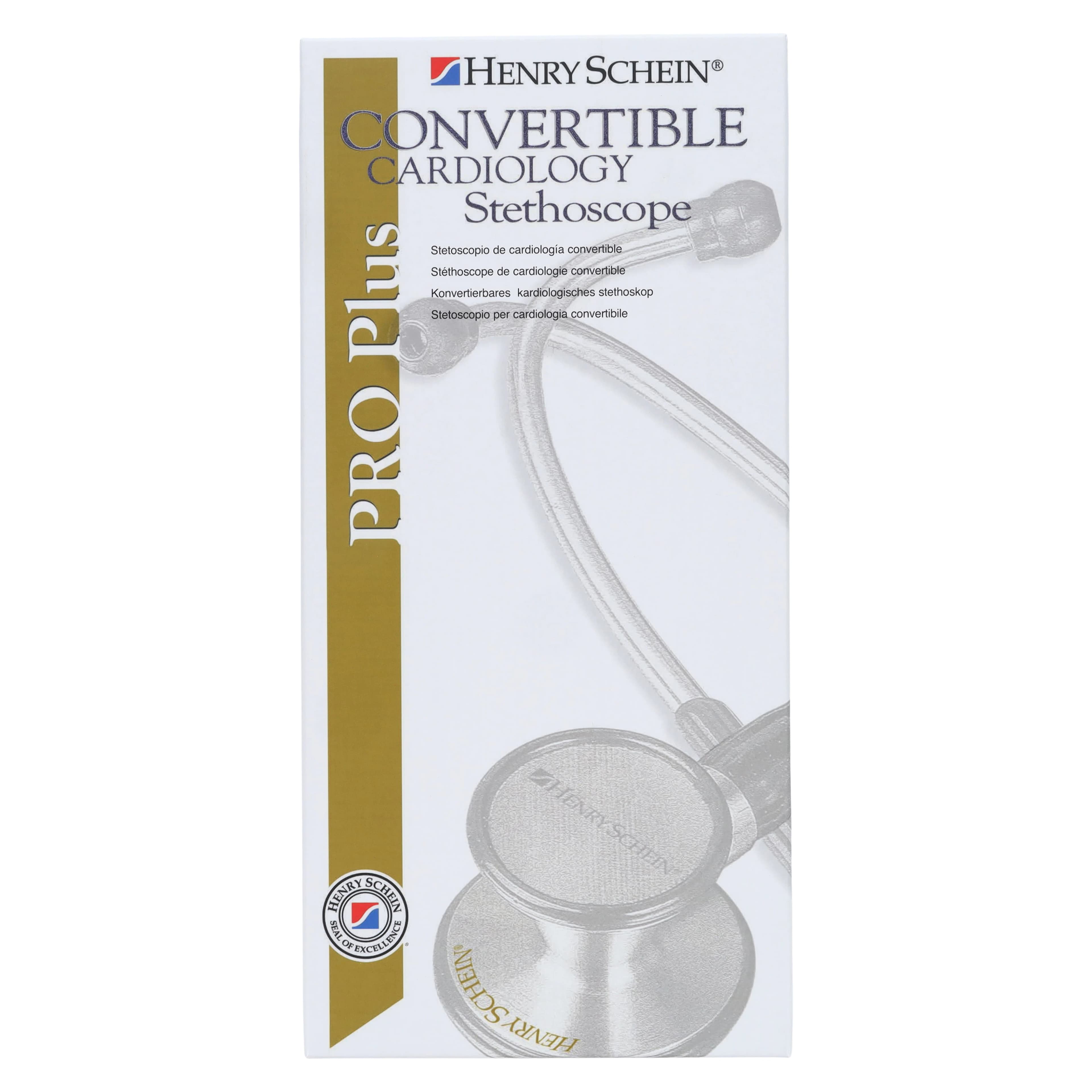 Henry Schein Adscope Cardiology Stethoscope, Adult, Black, PVC Tubing, Each thumbnail 8